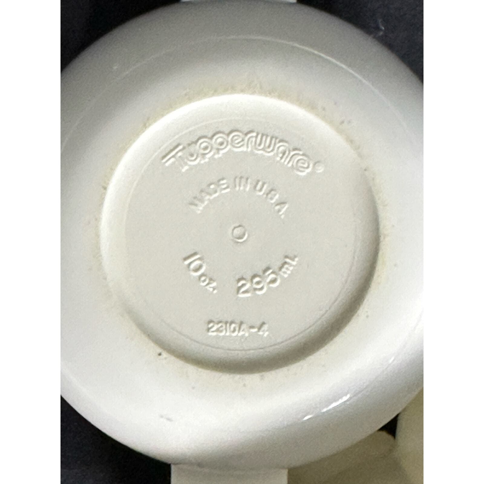 Tupperware Vintage Creamer 2309A & Sugar 23108 Pink Lids Ivory Base Set Vintage - Thumbnail 11