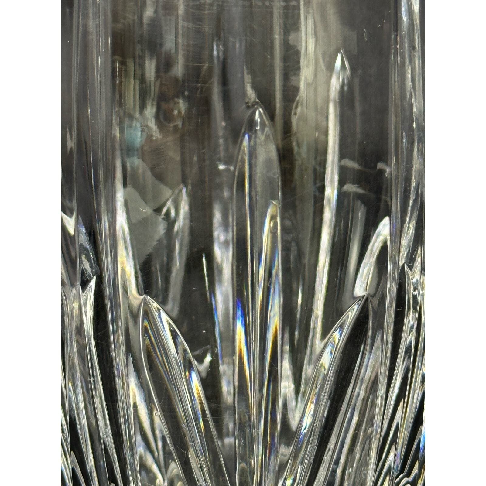 Irish Rose Leaded Crystal Vase Ireland-8" - Thumbnail 3