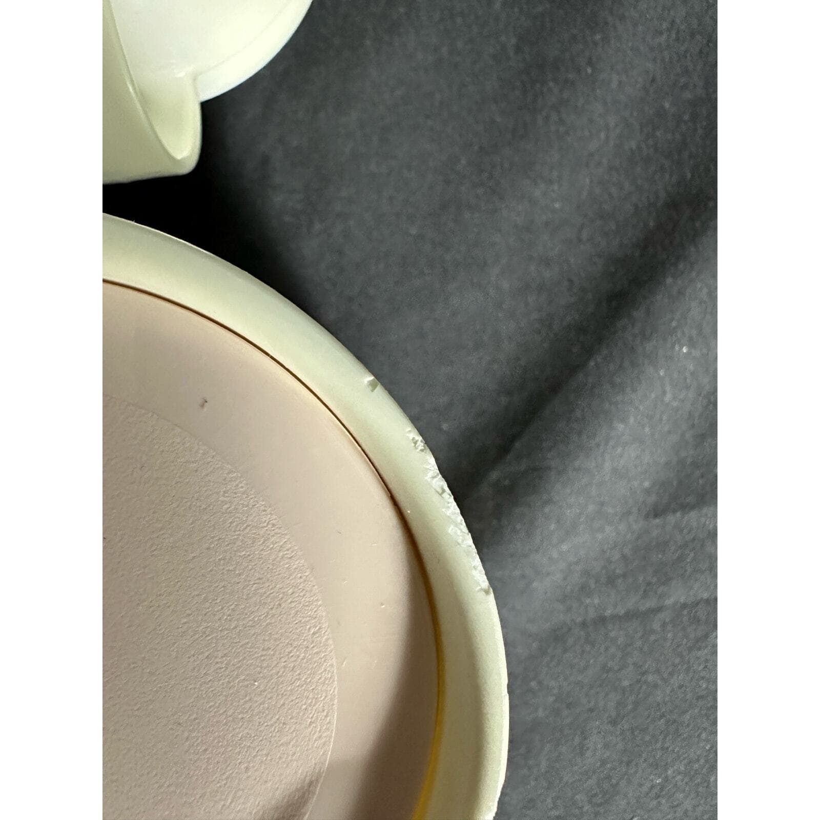 Tupperware Vintage Creamer 2309A & Sugar 23108 Pink Lids Ivory Base Set Vintage - Thumbnail 6