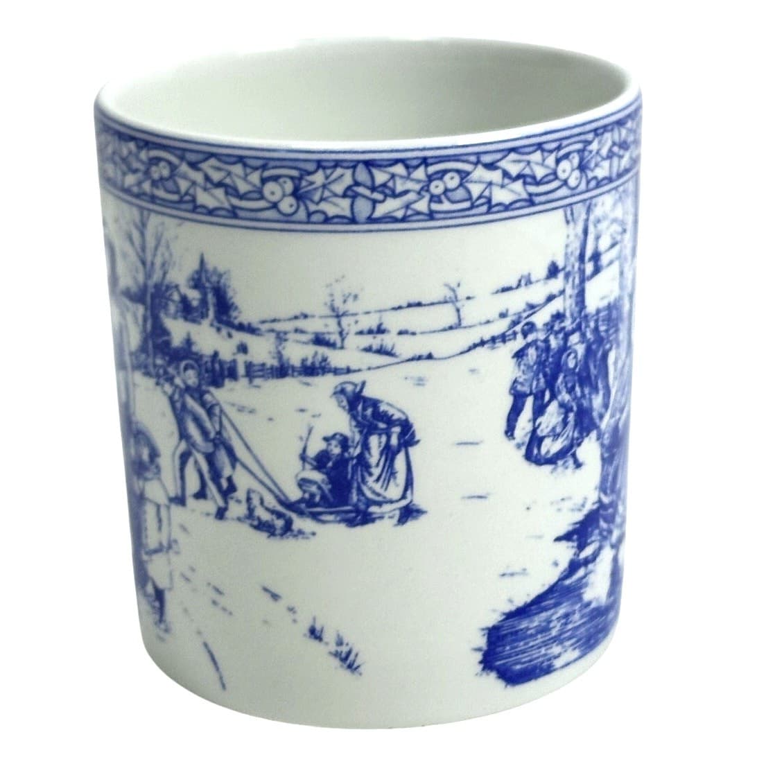 The Spode Blue Room Collection Christmas Mug Number 2 England Excellent - Thumbnail 2
