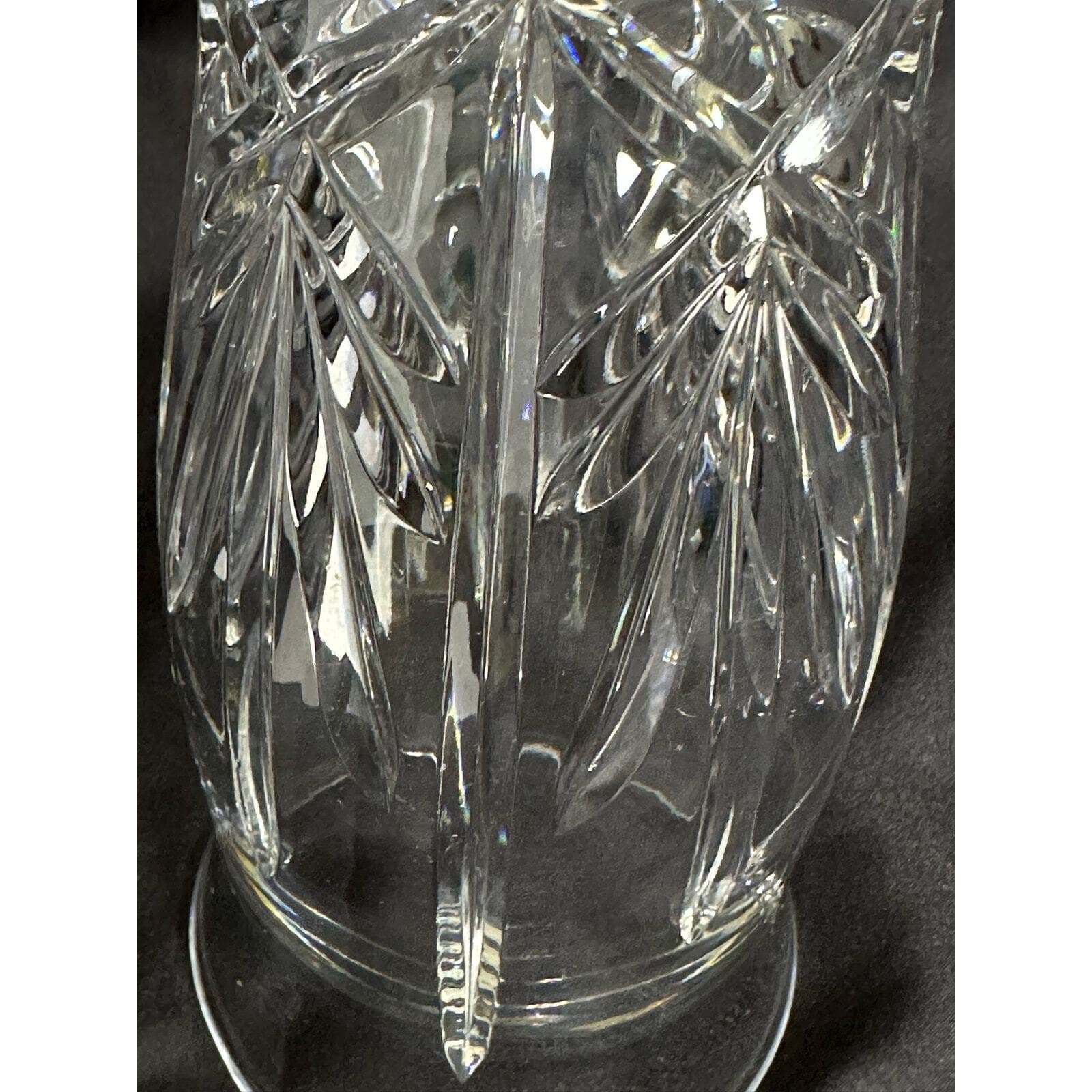 Irish Rose Leaded Crystal Vase Ireland-8" - Thumbnail 7