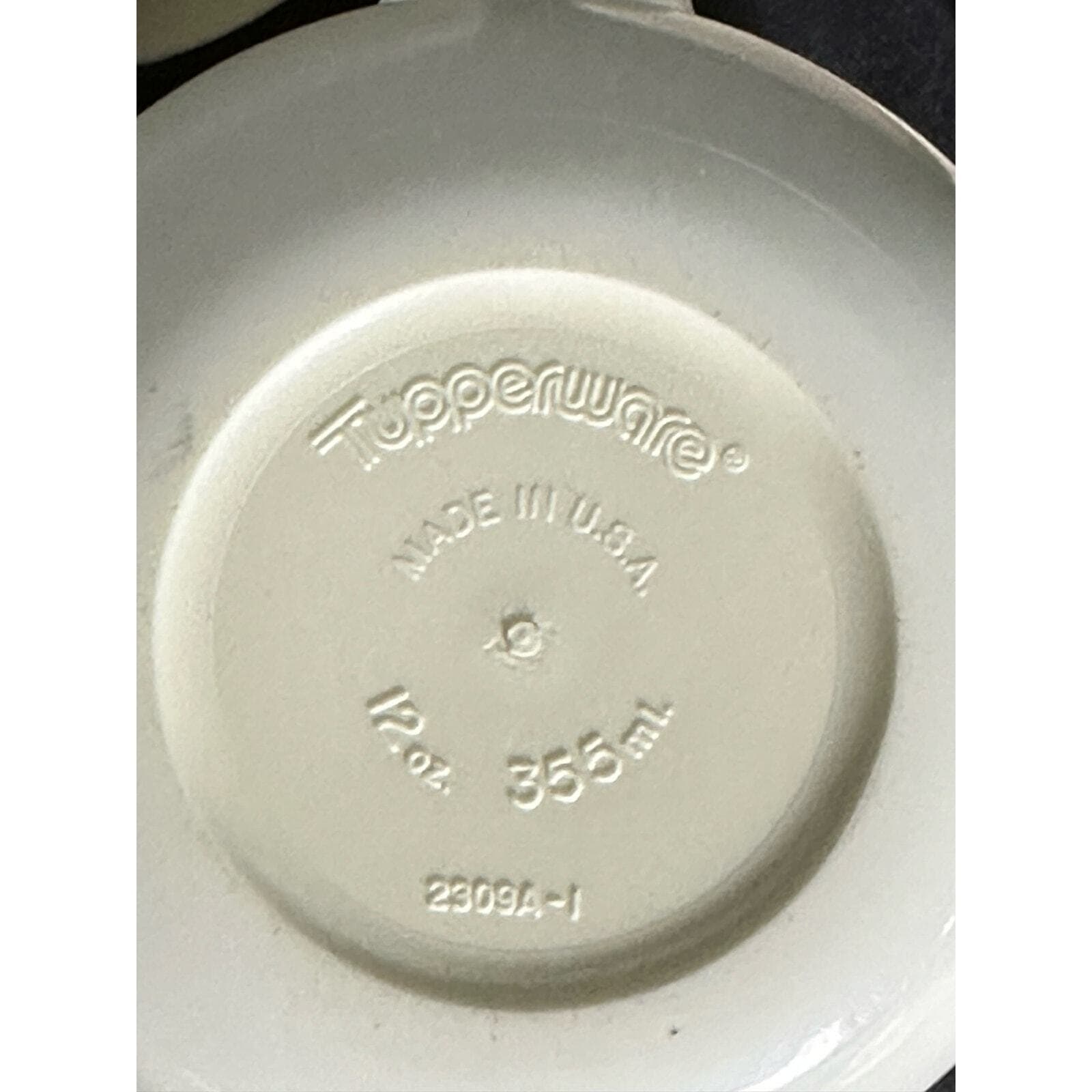 Tupperware Vintage Creamer 2309A & Sugar 23108 Pink Lids Ivory Base Set Vintage - Thumbnail 10