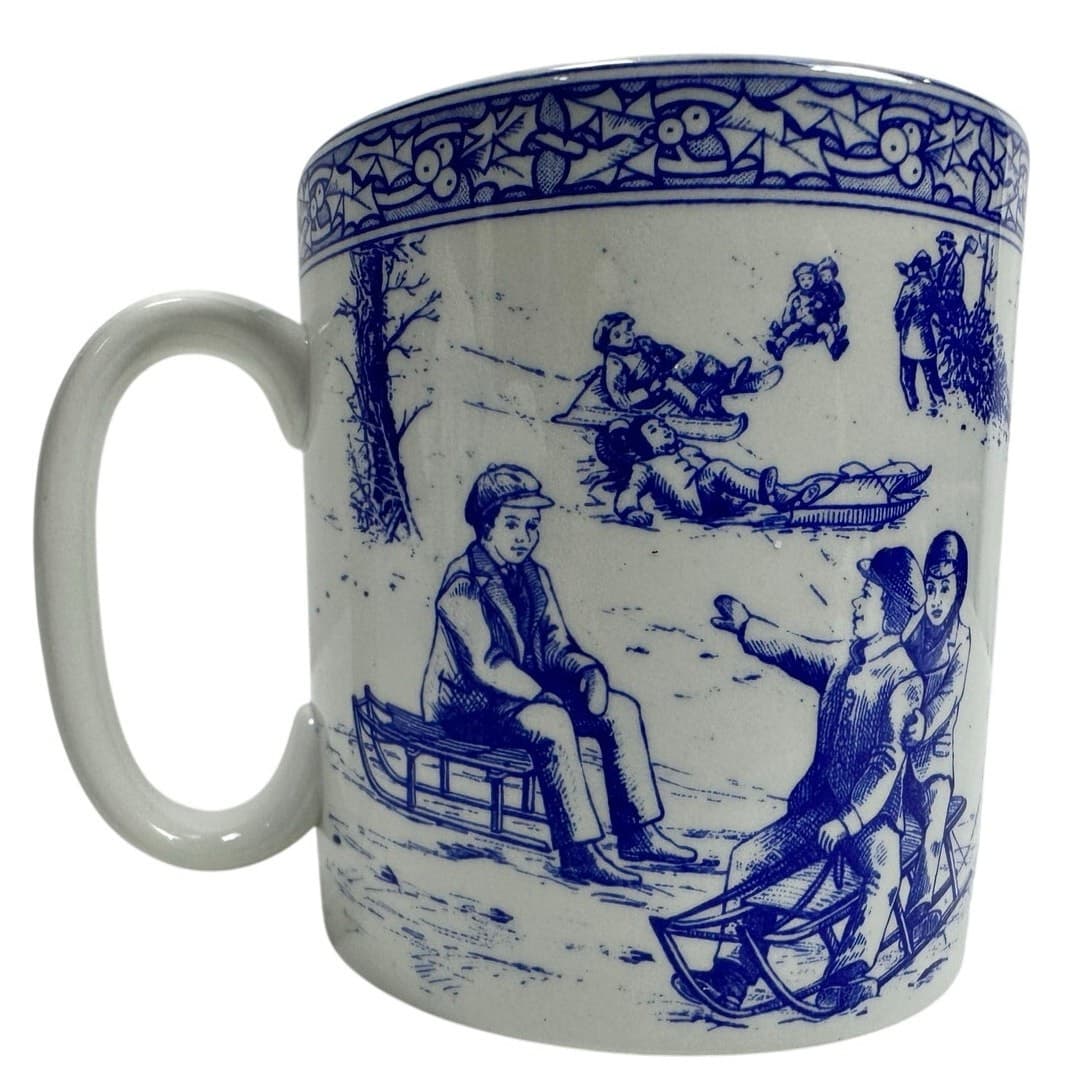 Spode Blue Room Collection Christmas Mug #3 - Thumbnail 3