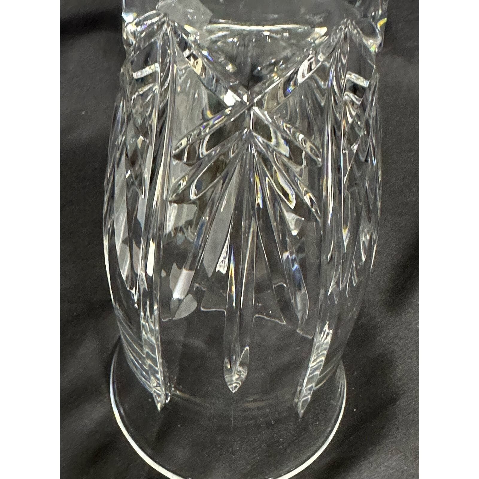 Irish Rose Leaded Crystal Vase Ireland-8" - Thumbnail 8
