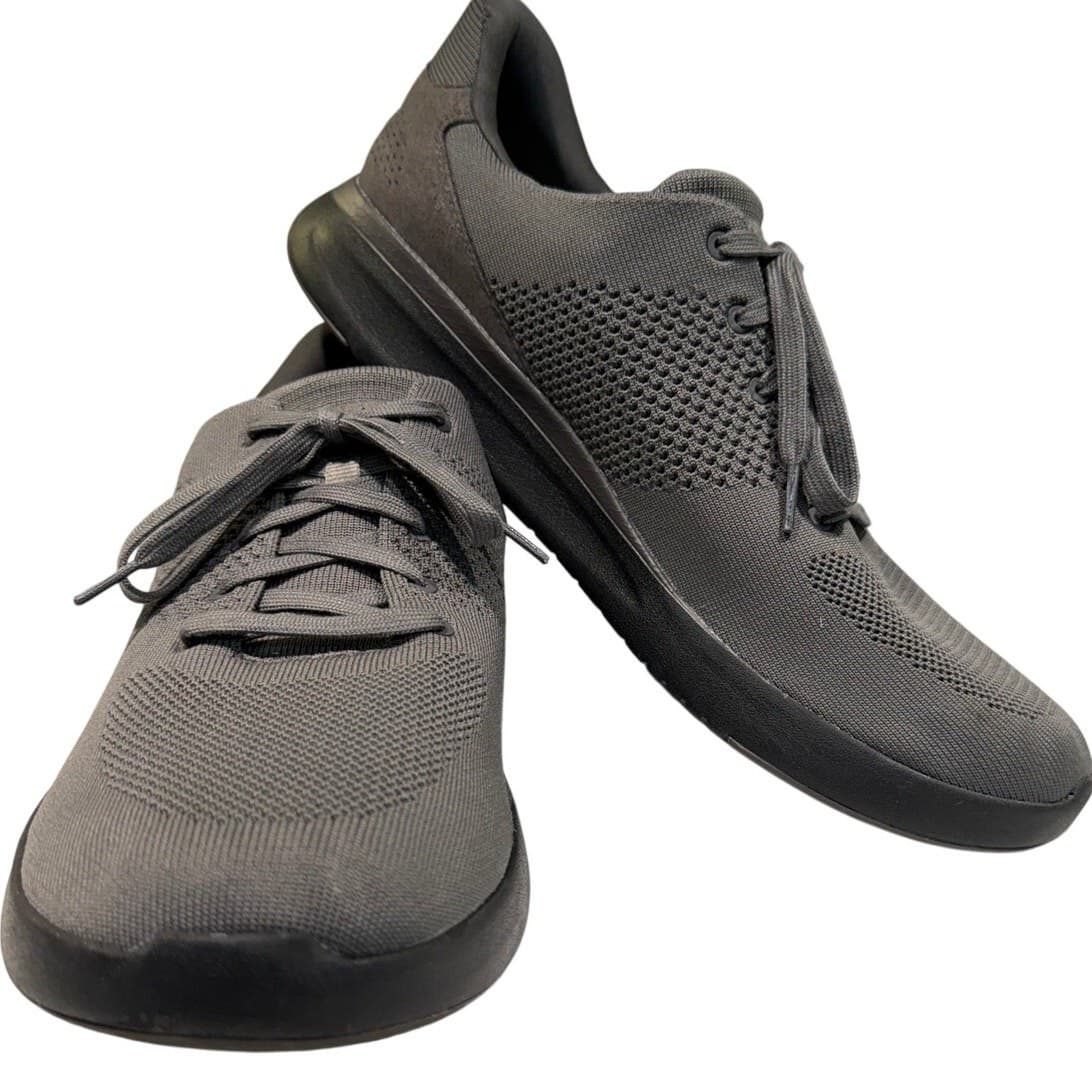 Kizik Mens Size 15 Gray Hands Free Slip On Sneakers Walking Shoes Comfort