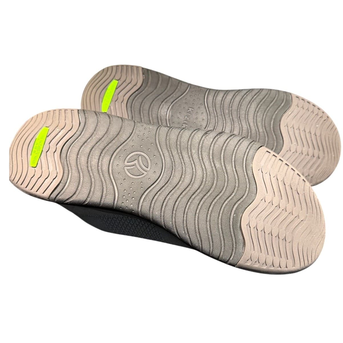 Kizik Mens Size 15 Gray Hands Free Slip On Sneakers Walking Shoes Comfort - Thumbnail 6