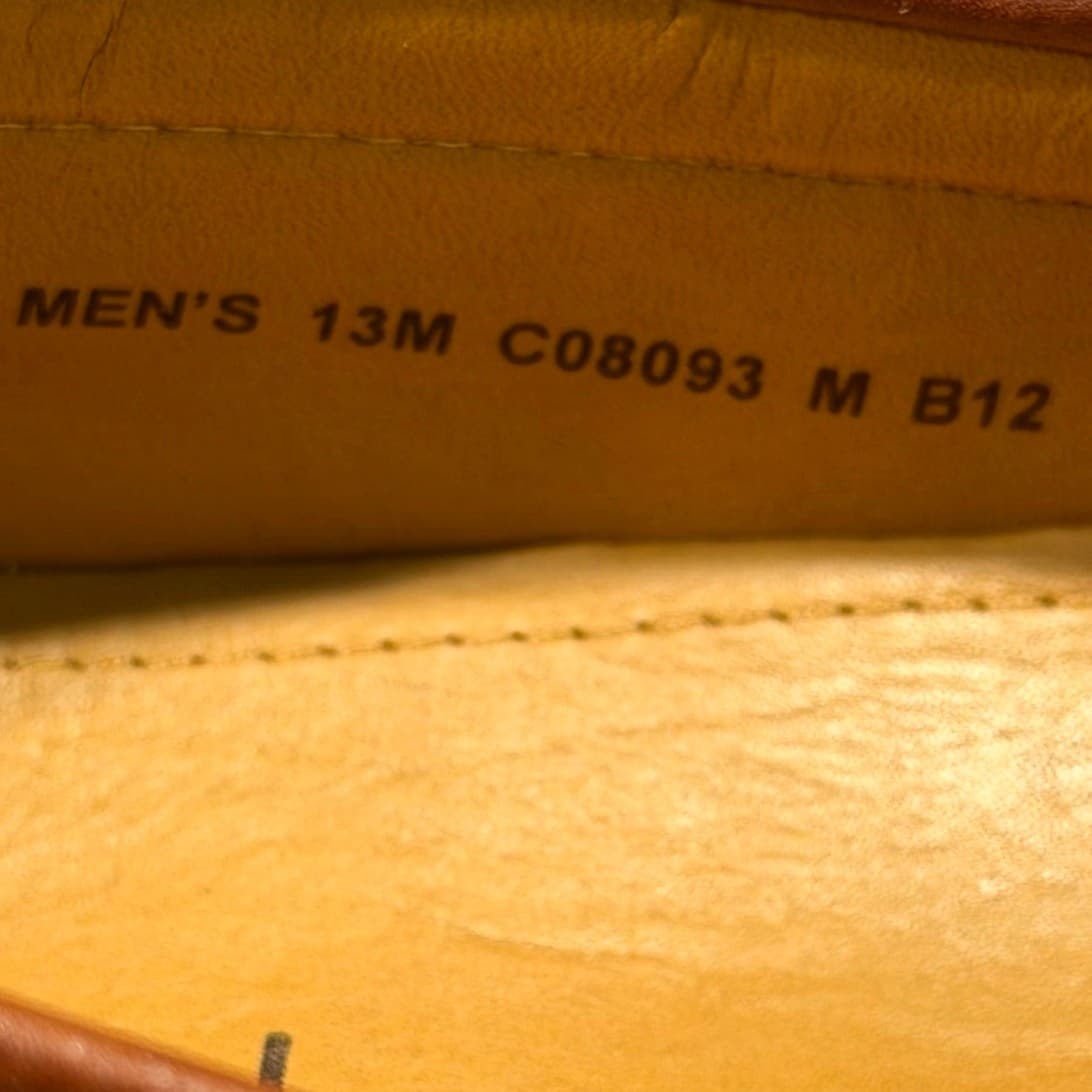 Cole Haan Air Dempsey Venetian Loafers Mens 13M Brown Papaya Calf Leather C08093 - Thumbnail 7