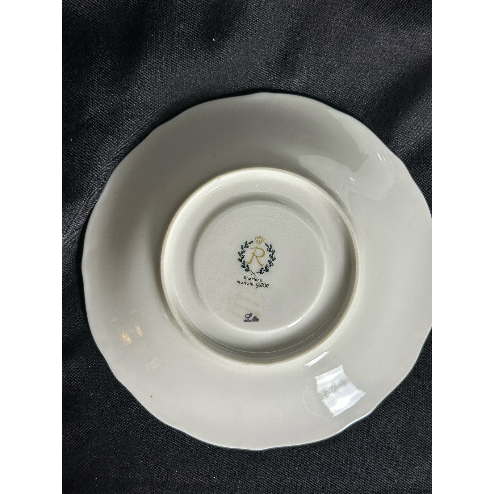 REICHENBACH GDR Dinner, Salad, Bread & Butter, Saucer Plates-RARE-One Set of 4 - Thumbnail 14