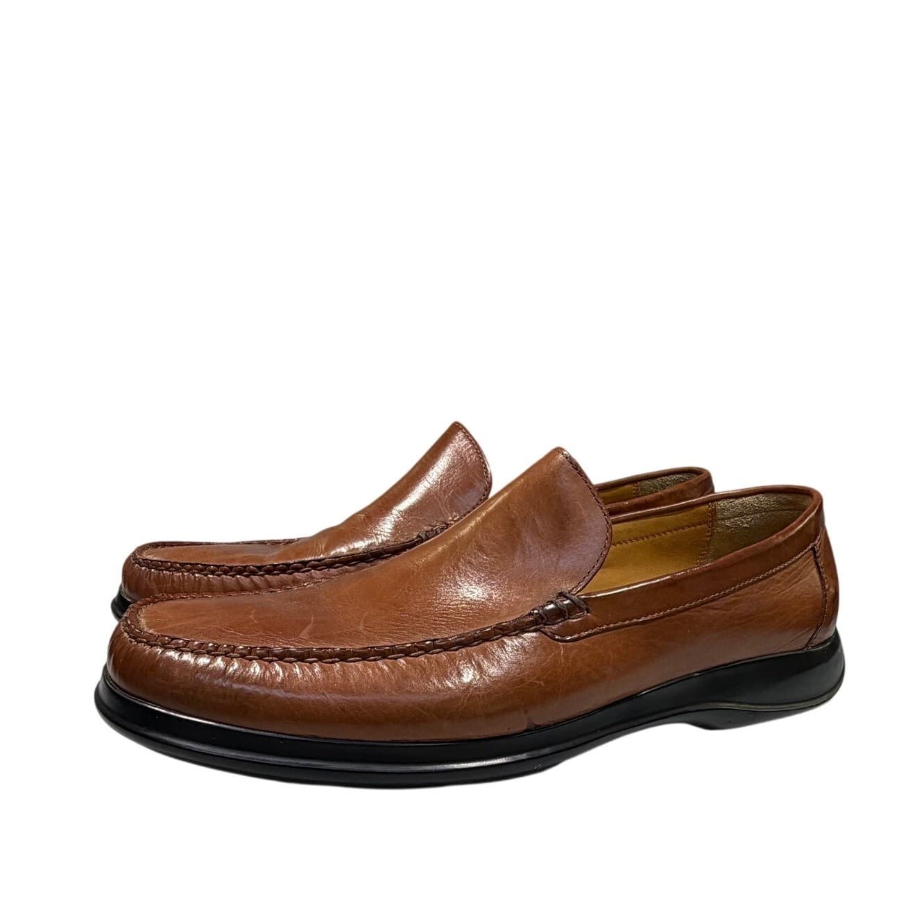 Cole Haan Air Dempsey Venetian Loafers Mens 13M Brown Papaya Calf Leather C08093 - Thumbnail 10
