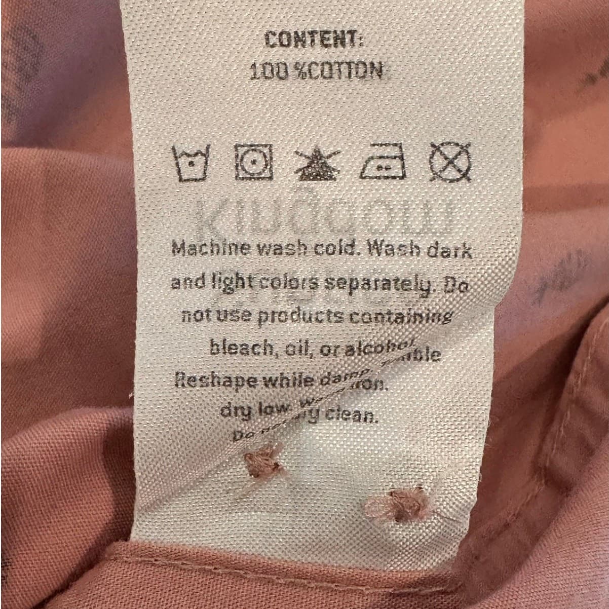 Sunrise Kingdom Men’s Pink & Pineapple Button Down Shirt Men's Size L Excellent - Thumbnail 9