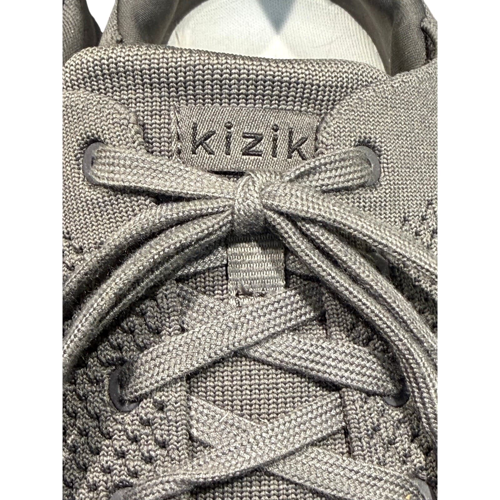 Kizik Mens Size 15 Gray Hands Free Slip On Sneakers Walking Shoes Comfort - Thumbnail 2