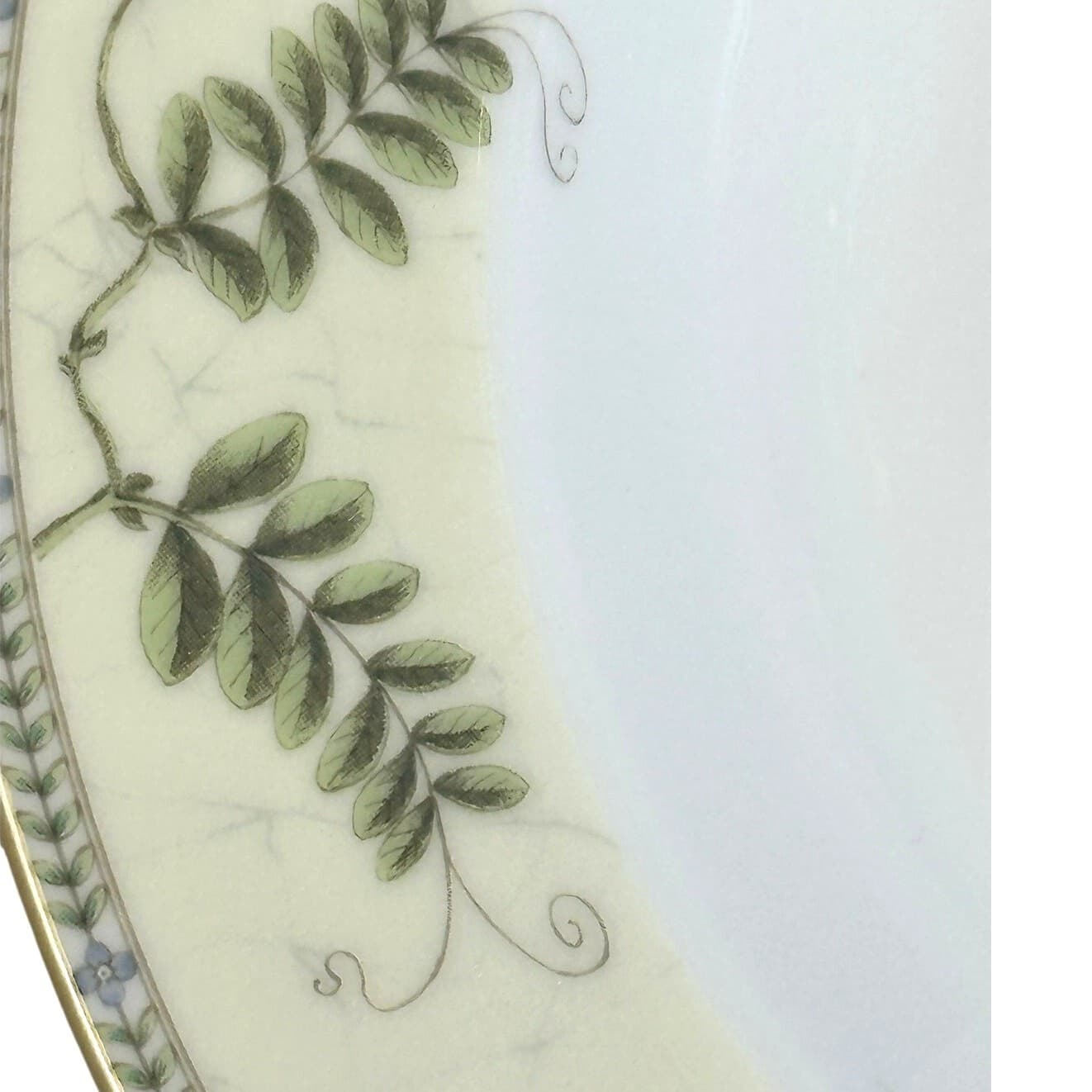 Wedgwood Vintage 1997 "Fleur" 9" Large Rim Soup/Pasta Bowls-Excellent-Set of 8 - Thumbnail 6
