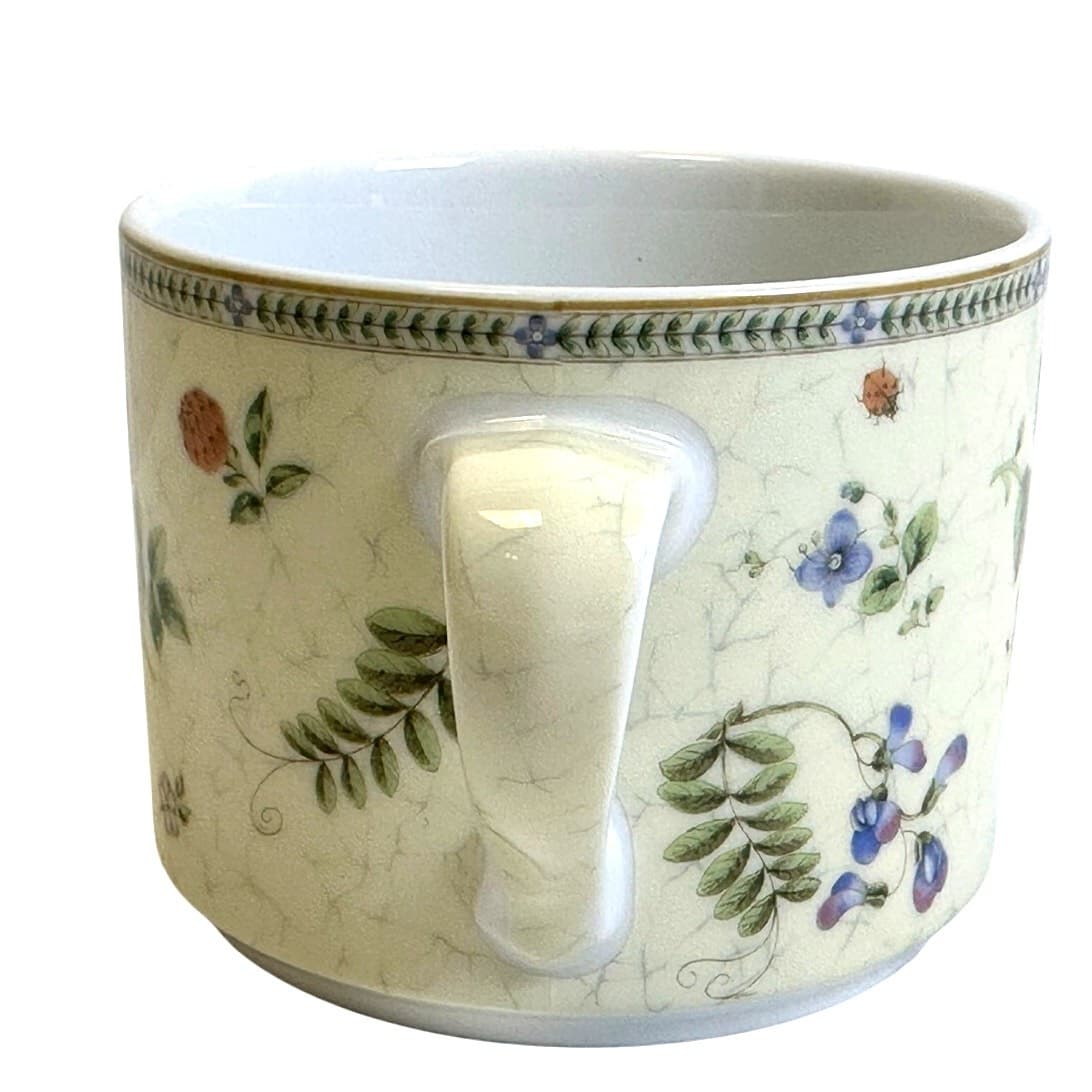 Wedgwood Vintage 1997 "Fleur" 3 7/8" Breakfast Cup-Excellent-Extremely Rare! - Thumbnail 2