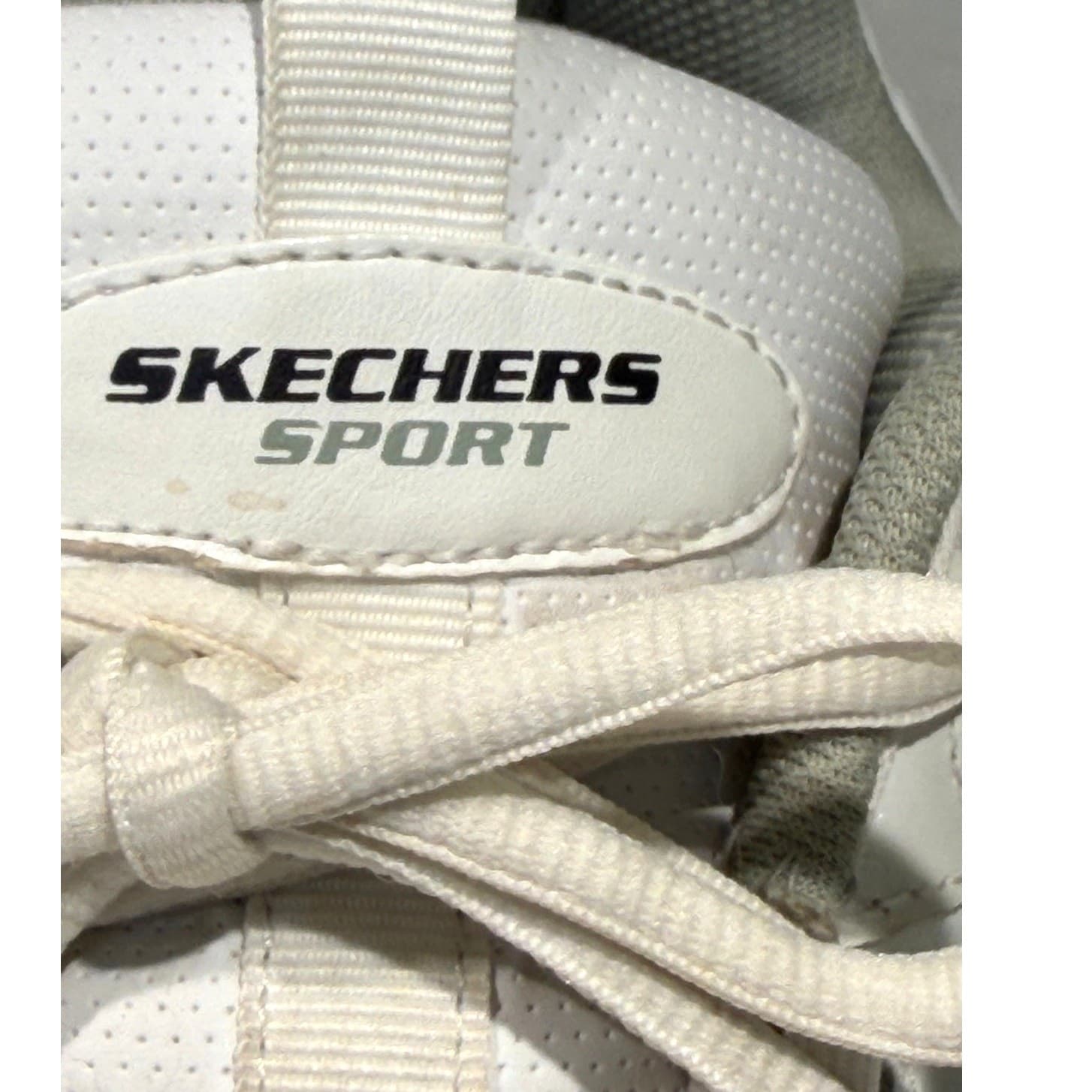 Skechers 50081 Mens Size 15 White Walking Athletic Shoes Comfort Sneakers - Thumbnail 2