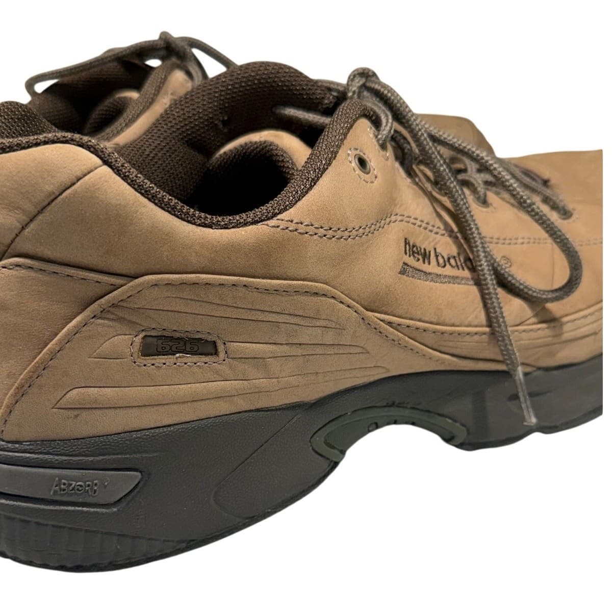 New Balance MW626BR Mens Size 14 D Brown Leather Walking Comfort Shoes USA 14 - Thumbnail 4