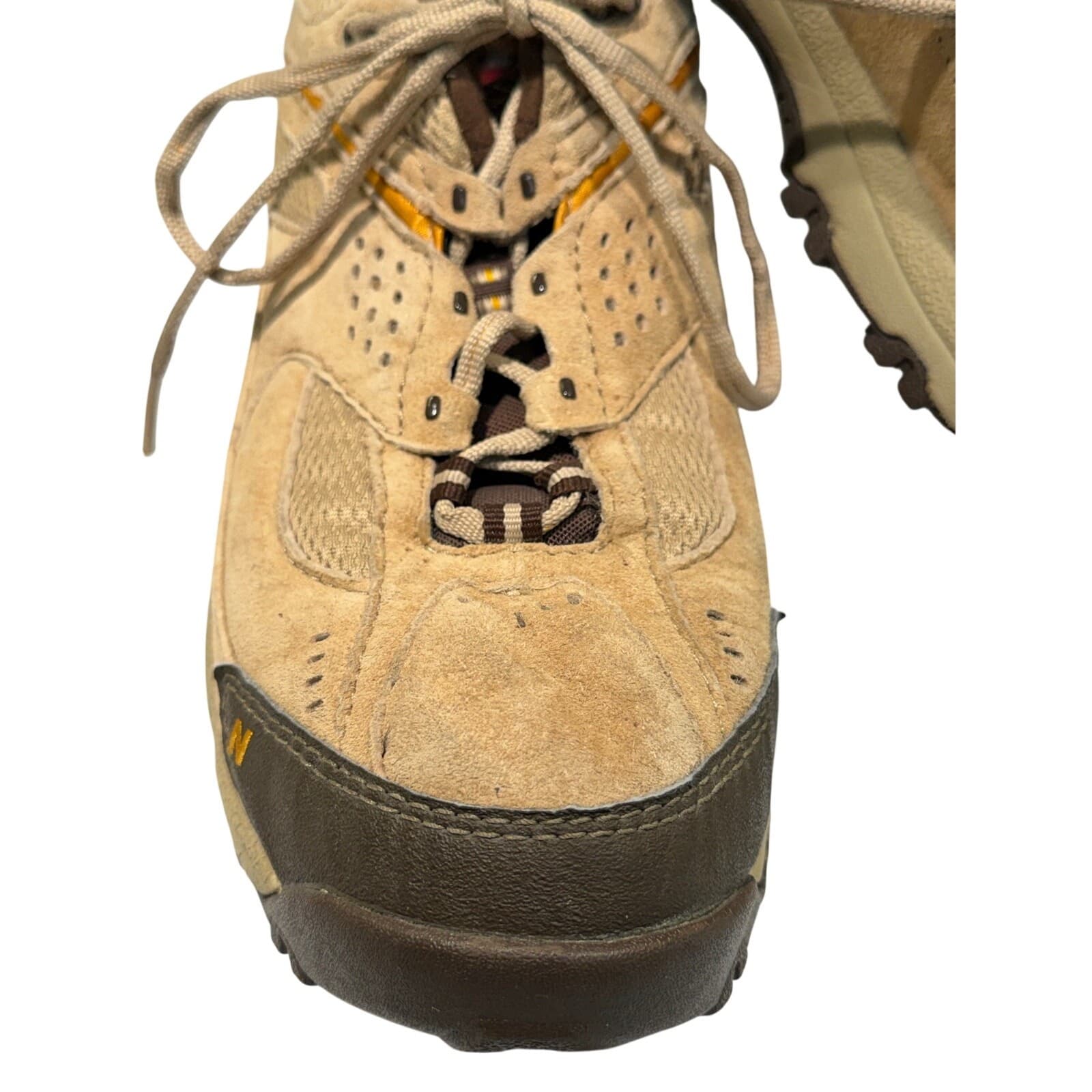 New Balance MW643BR Mens Size 14 Brown Suede Walking Hiking Trail Shoes USA 14 D - Thumbnail 3