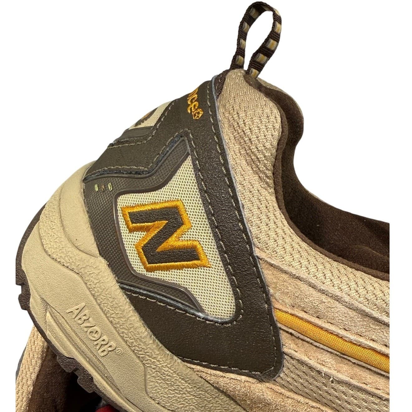 New Balance MW643BR Mens Size 14 Brown Suede Walking Hiking Trail Shoes USA 14 D - Thumbnail 2