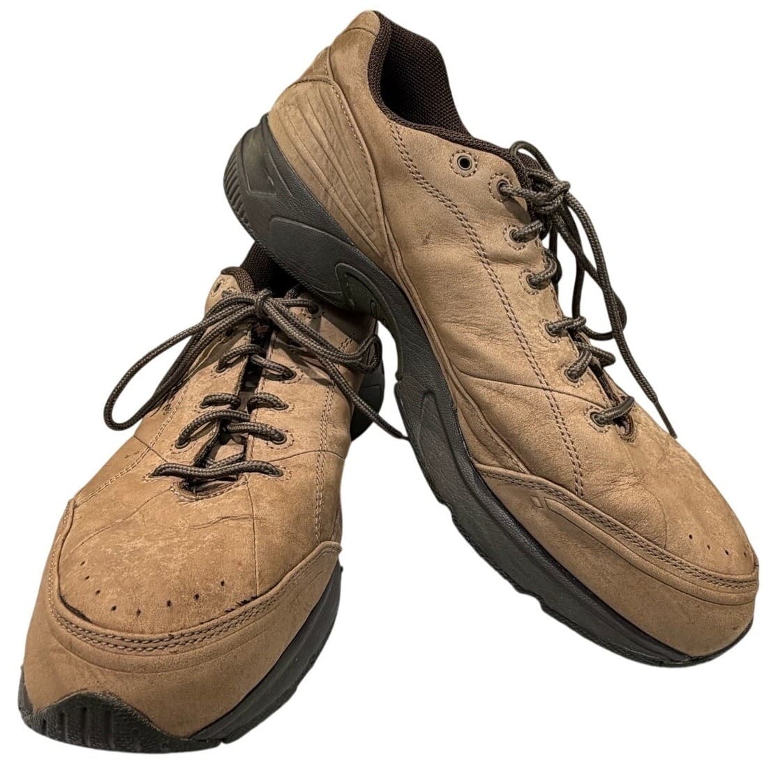 New Balance MW626BR Mens Size 14 D Brown Leather Walking Comfort Shoes USA 14