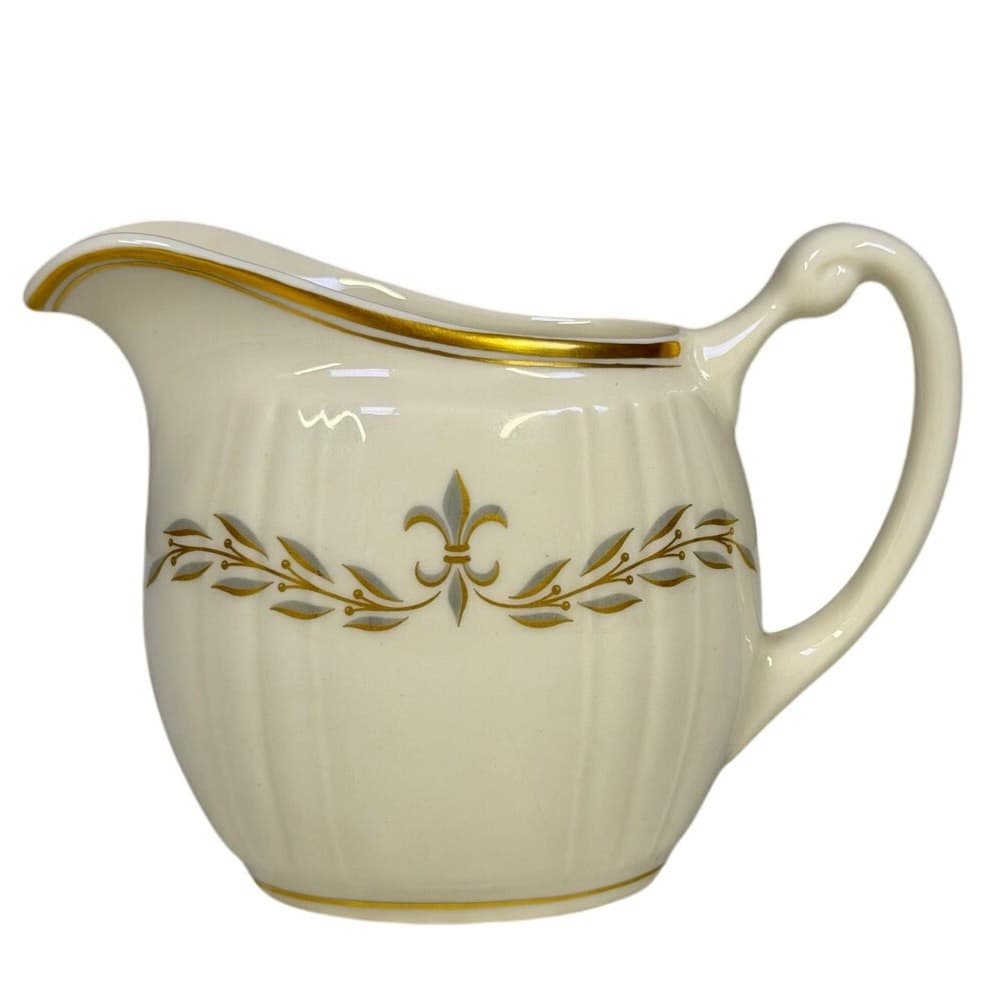Syracuse Retired 1962-1966 'Fleur De Lis Gray' Cream Pitcher-Rare
