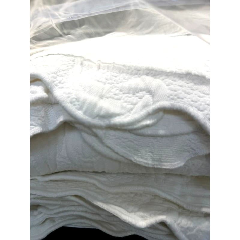 Colchas Domingos Queen White Matelassé Coverlet Set 3-PC Cotton Blend Bedspread - Thumbnail 3