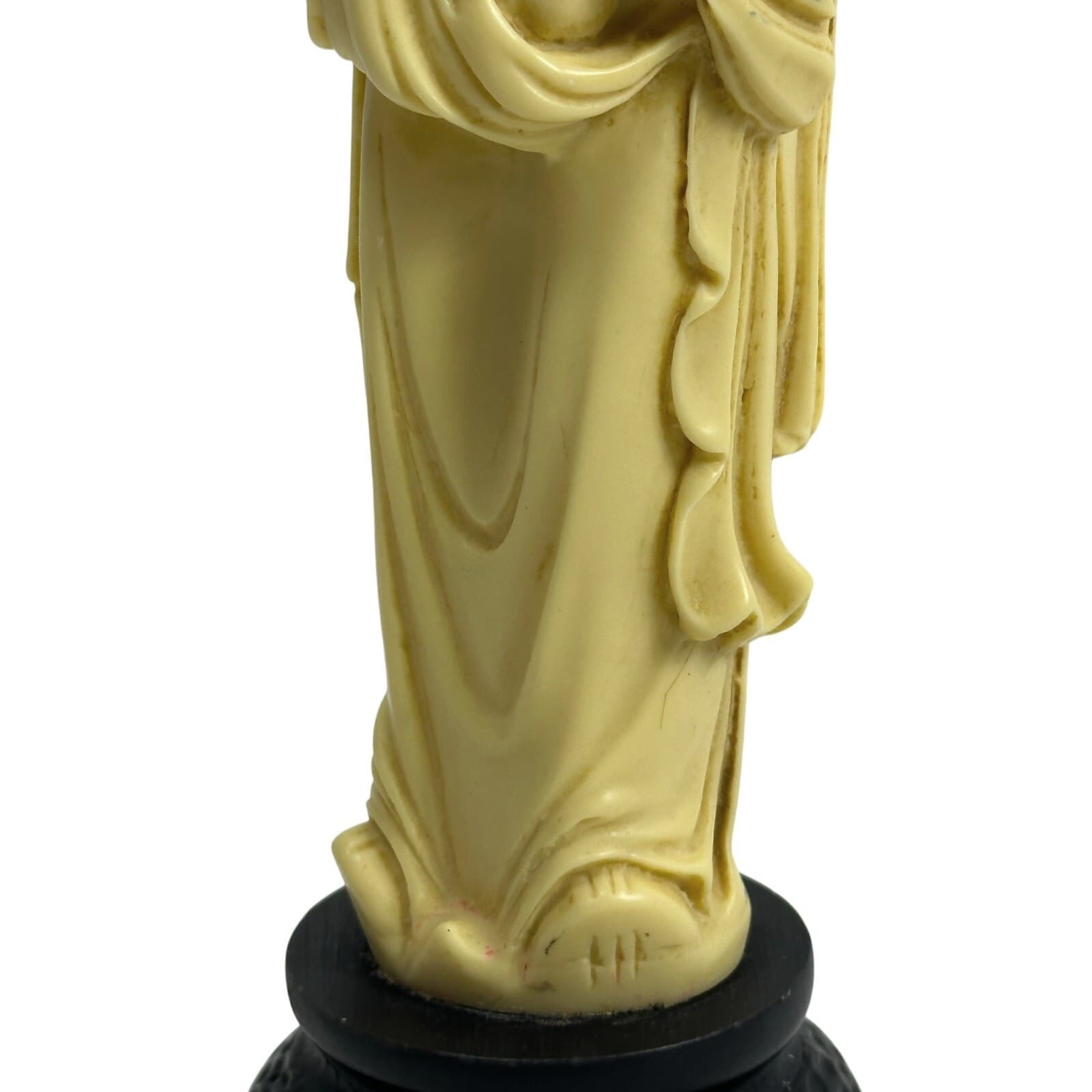 Chinese Shou Lou God of Longevity Mid Century Carved Soapstone Figurine Signed - Thumbnail 3