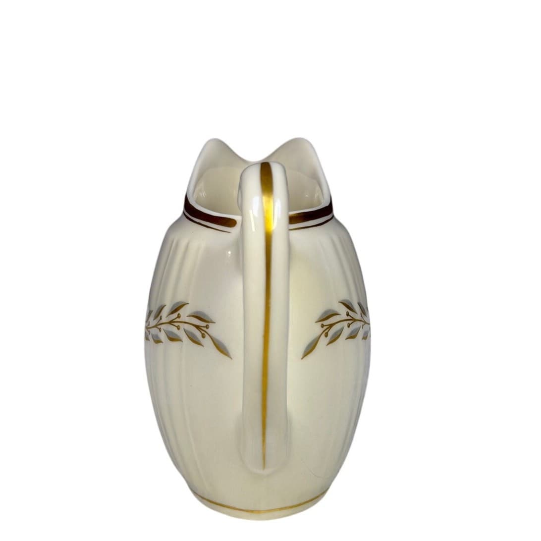 Syracuse Retired 1962-1966 'Fleur De Lis Gray' Cream Pitcher-Rare - Thumbnail 2