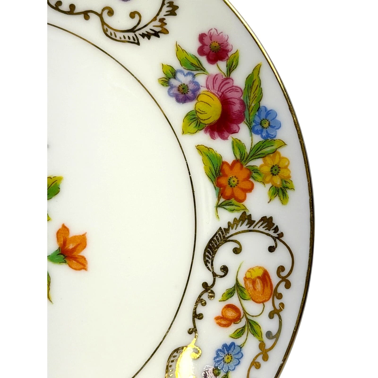 Noritake Retired 'Dresdena' 1931-1940 Backstamp Round 7.25" Salad Plate(s)-Rare - Thumbnail 2