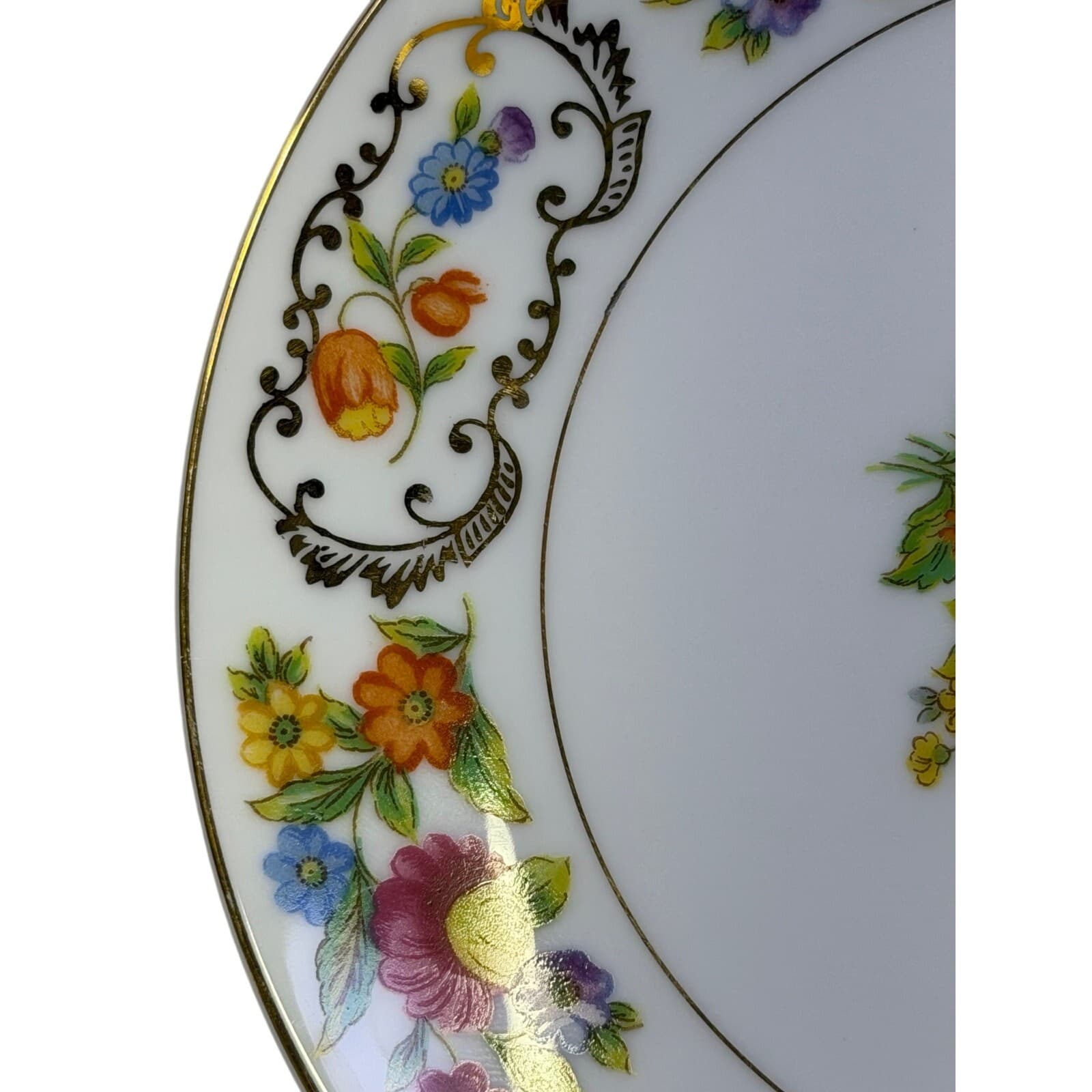 Noritake Retired 'Dresdena' 1931-1940 Backstamp Round 7.25" Salad Plate(s)-Rare - Thumbnail 7