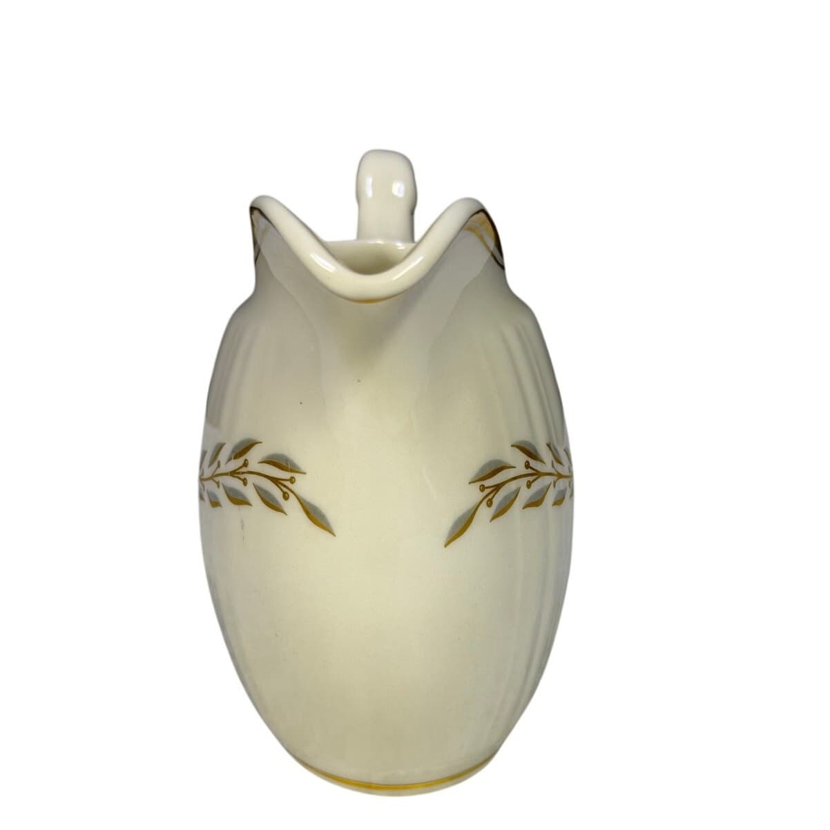 Syracuse Retired 1962-1966 'Fleur De Lis Gray' Cream Pitcher-Rare - Thumbnail 4
