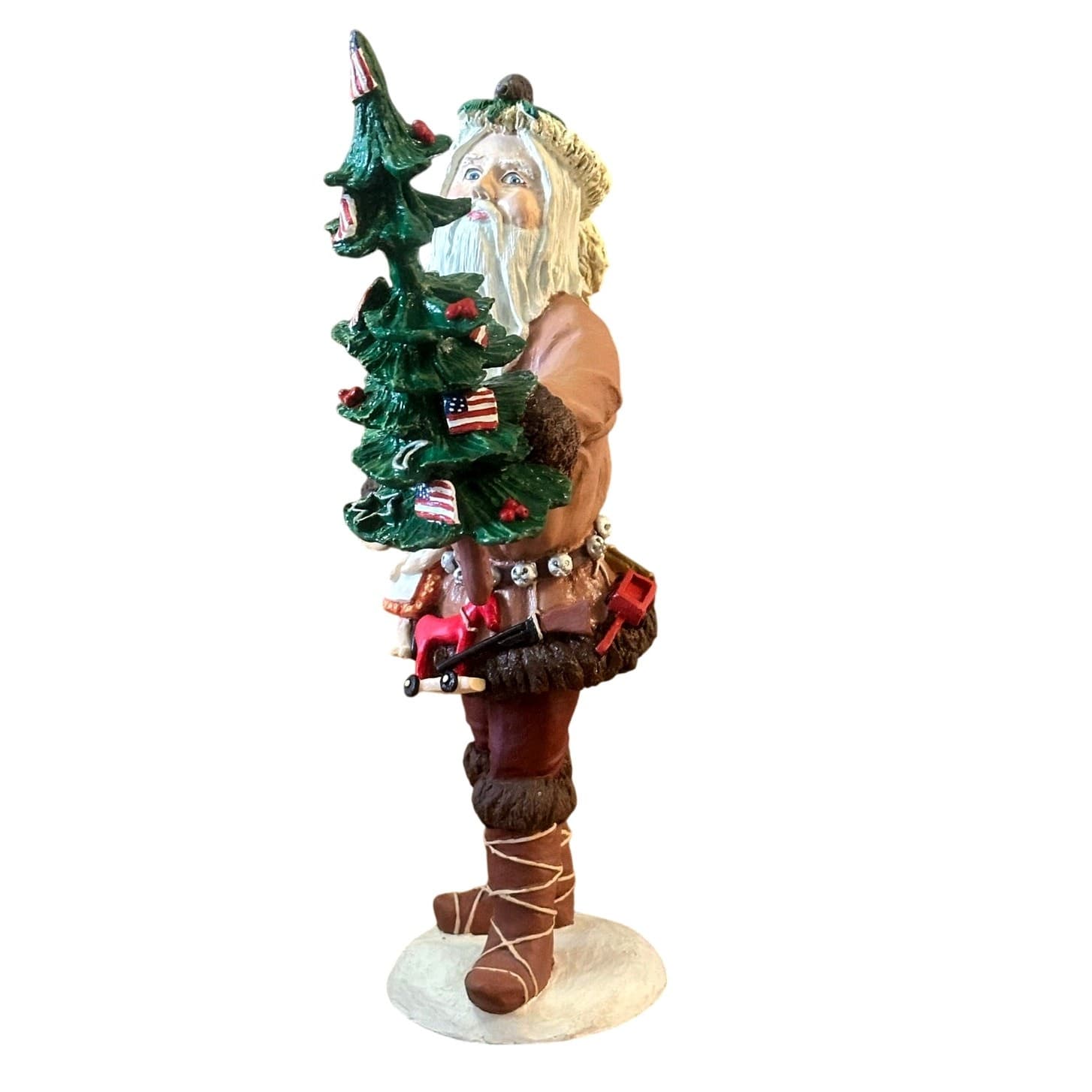Duncan Royale 1983 Limited Edition US Flag 'History of Santa-Pioneer'-5712/10000 - Thumbnail 3