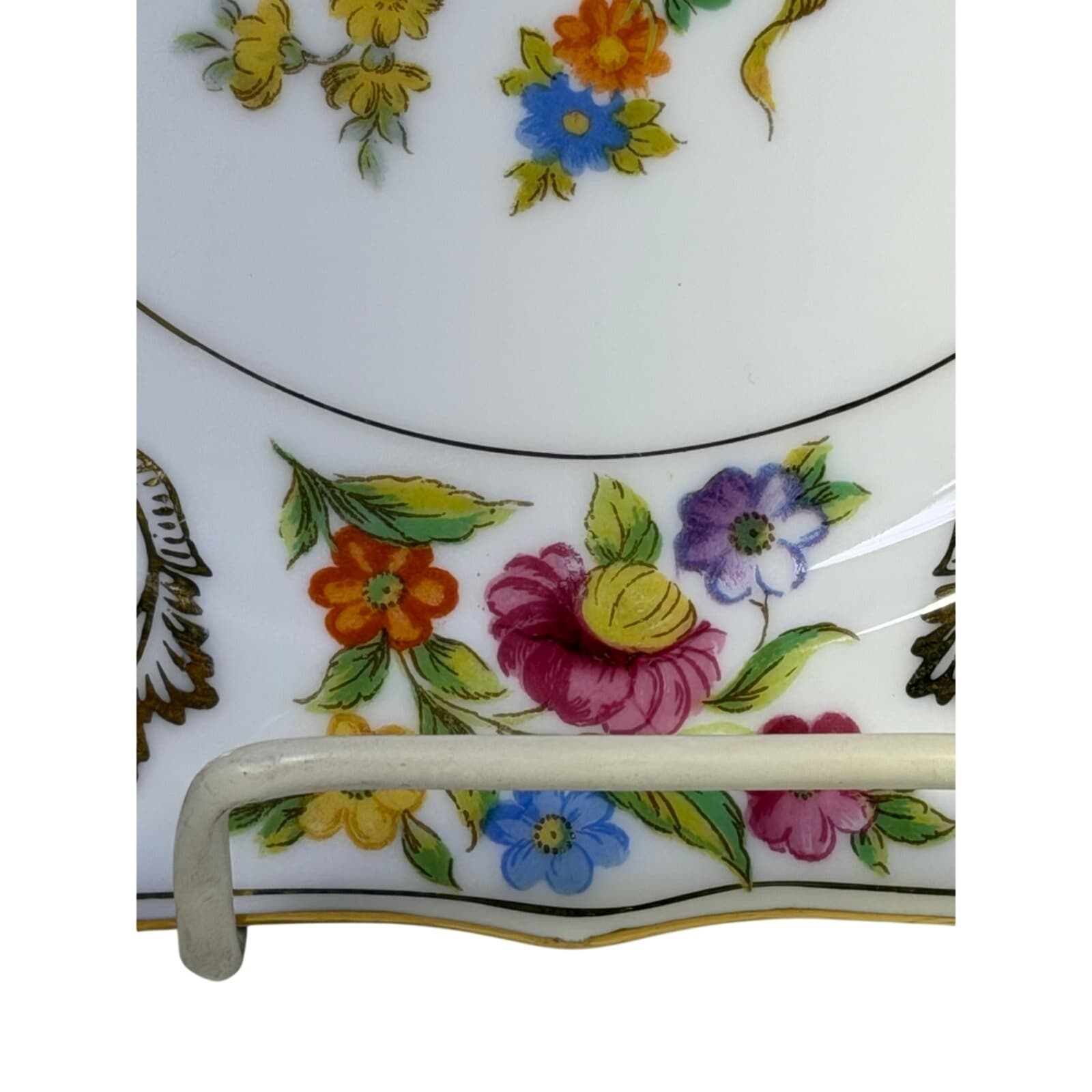 Noritake Retired 'Dresdena' 1931-1940 Backstamp Square 8" Salad Plate(s)-Rare - Thumbnail 6
