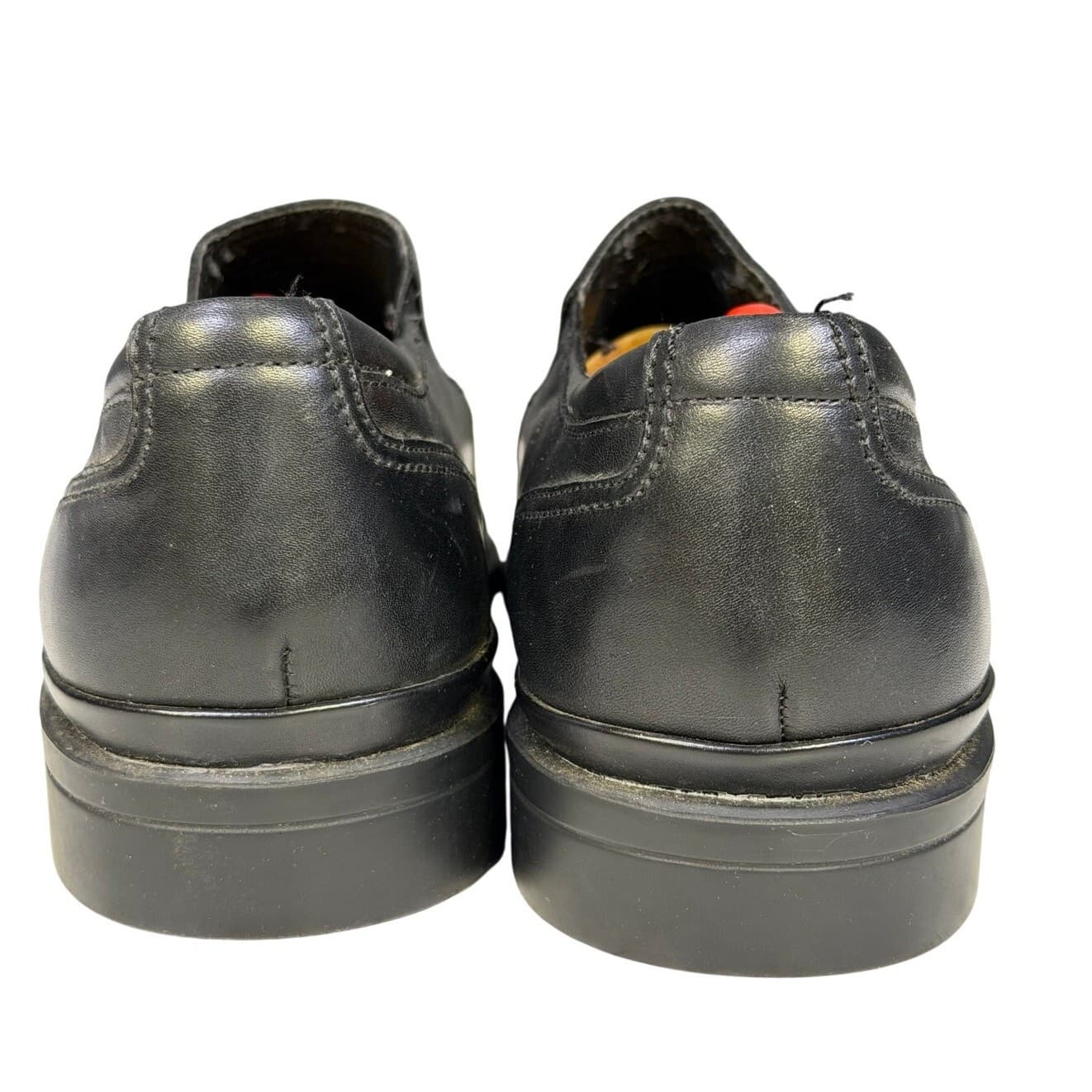 Calvin Klein Men's Classic 'Babe' 34F0002 Black Slip-on Loafers Size 9.5 M - Thumbnail 5