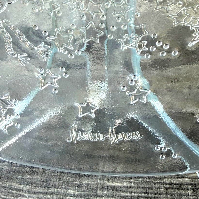 Pilgrim Glass 1999 Neiman Marcus Angels Musical Instruments Annual Cookie Plate - Thumbnail 7