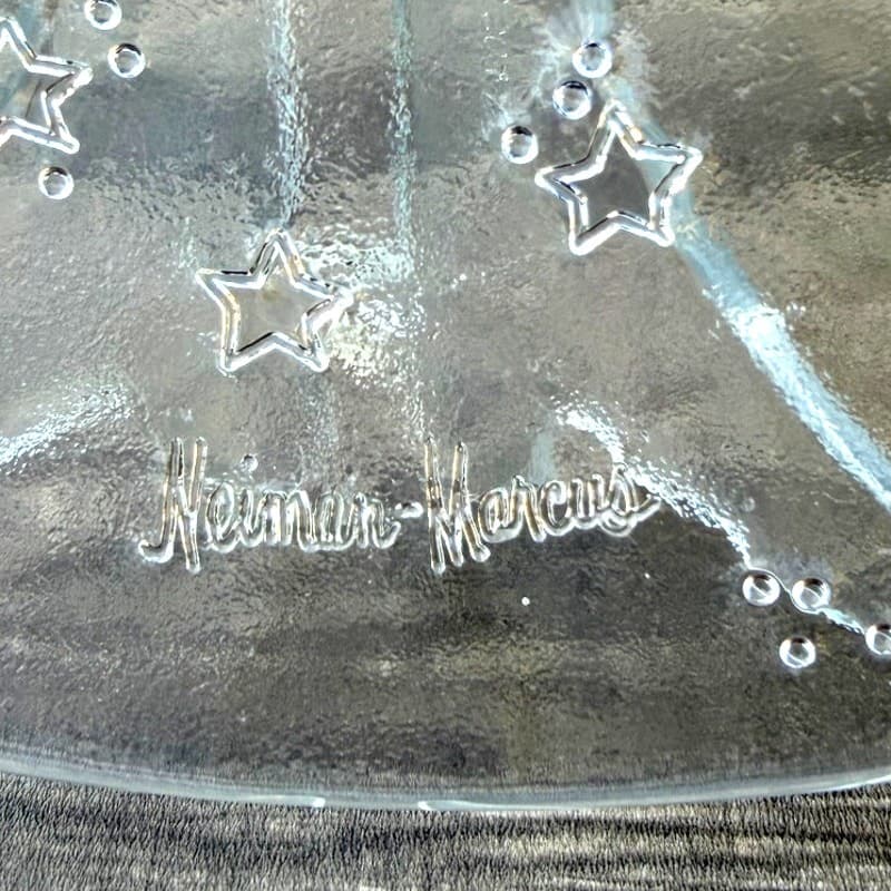 Pilgrim Glass 1999 Neiman Marcus Angels Musical Instruments Annual Cookie Plate - Thumbnail 2