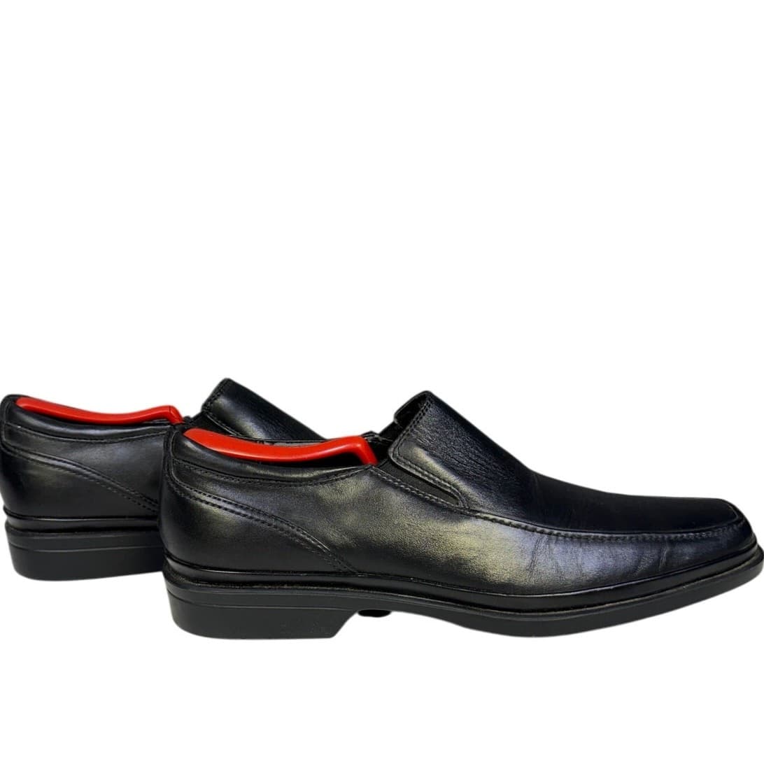 Calvin Klein Men's Classic 'Babe' 34F0002 Black Slip-on Loafers Size 9.5 M - Thumbnail 3