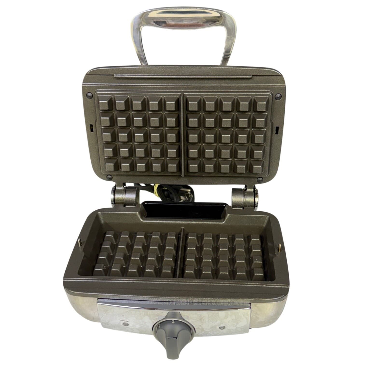 All-Clad Waffler 2 Square Belgian Waffle Maker Model 6061 - Thumbnail 6