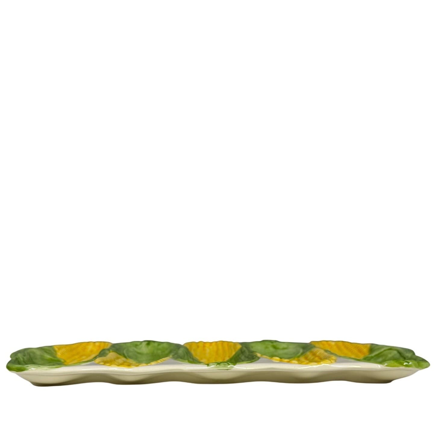 Elpa Alcobaca Portugal Whimsical Vintage Corn on the Cob Serving Platter - Thumbnail 4