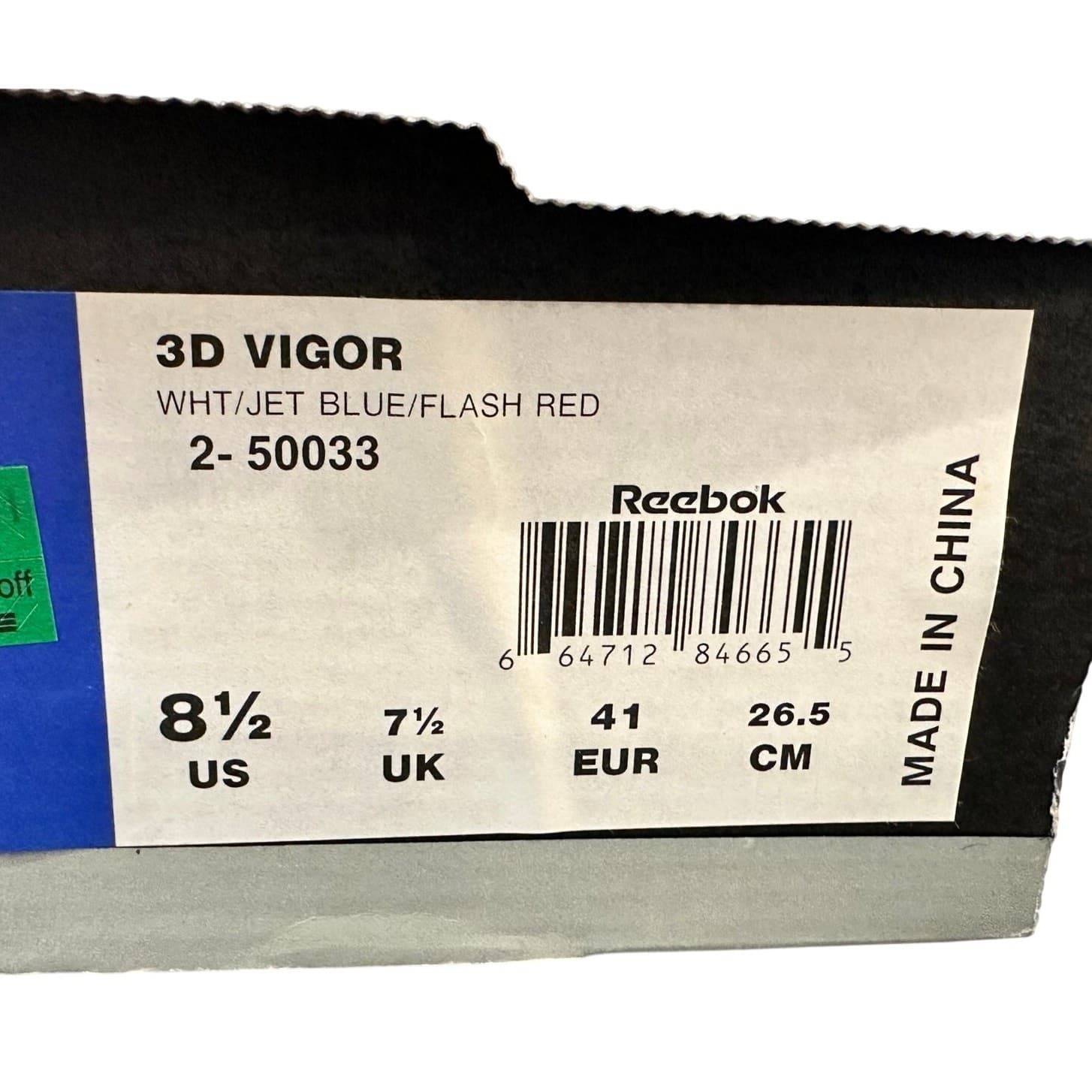 Reebok 3D Vigor Ultralite Women's Size 8.5 Vintage Leather Training Shoes - Thumbnail 10