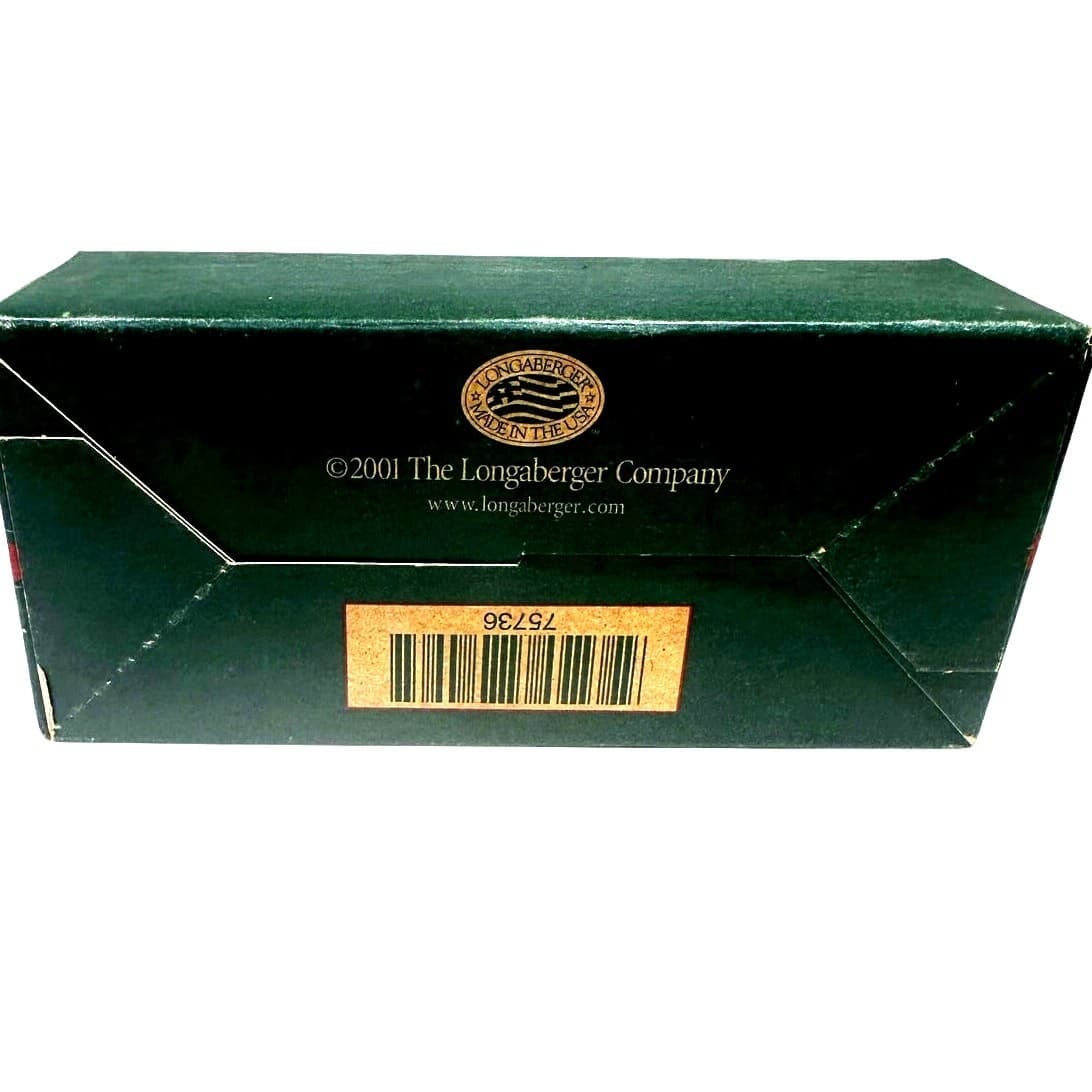 Longaberger American Holly Pewter Napkin Rings 2001 Original Box #75736-Set of 4 - Thumbnail 10