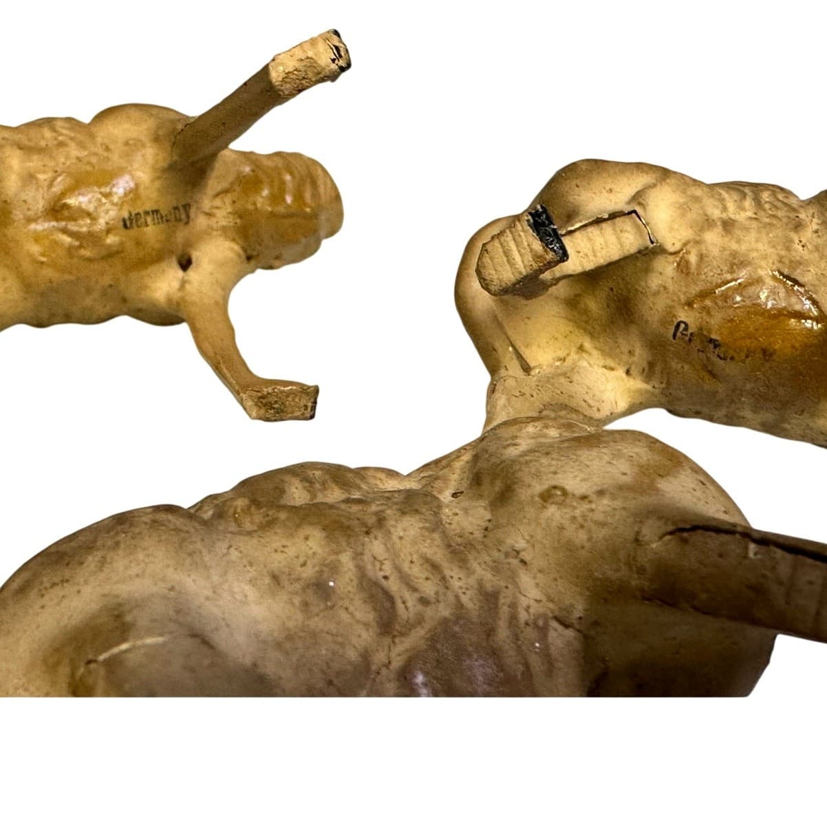 Lot of 4 Vintage GERMANY Nativity Pieces Joseph and 3 Camels-Extremely Rare - Thumbnail 10