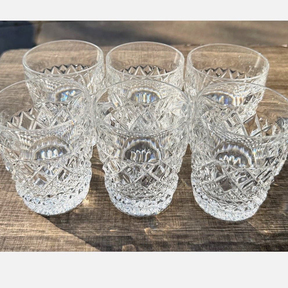 Christopher Stuart Retired 1980's 'Regency' 8 oz Old Fashioned Glasses-Set of 6 - Thumbnail 5