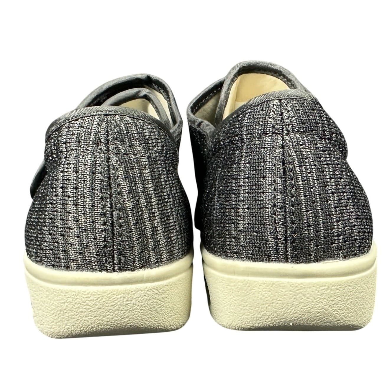 Men's Youyun Diabetic Gray Adjustable Memory Foam Shoes Size 10 - Thumbnail 9