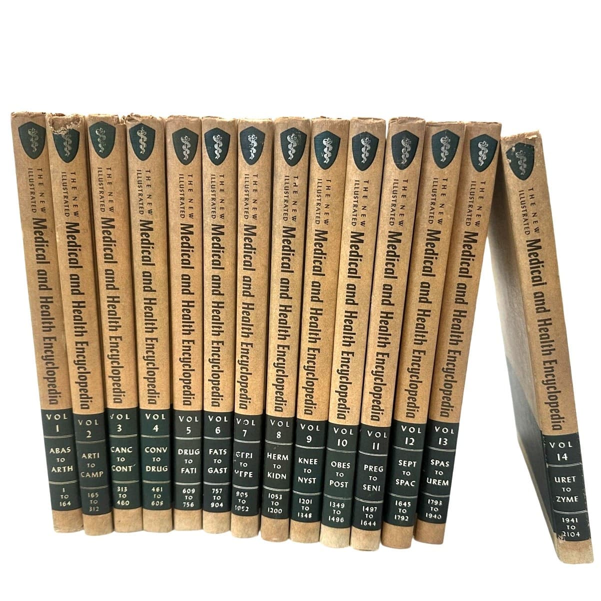 The New Illustrated Medical & Health Encyclopedia 1964 Complete Set Volumes 1-14
