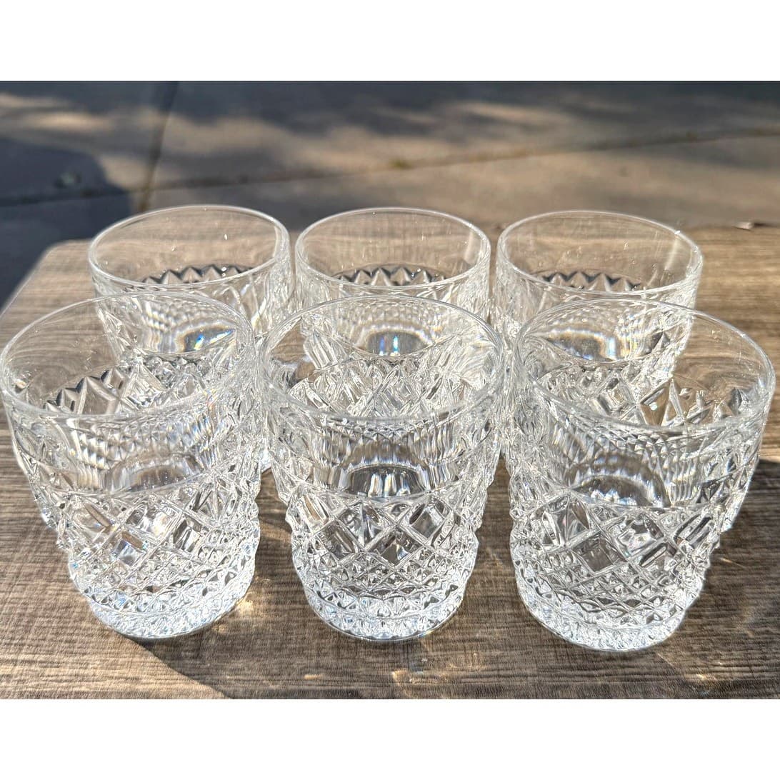 Christopher Stuart Retired 1980's 'Regency' 8 oz Old Fashioned Glasses-Set of 6 - Thumbnail 7