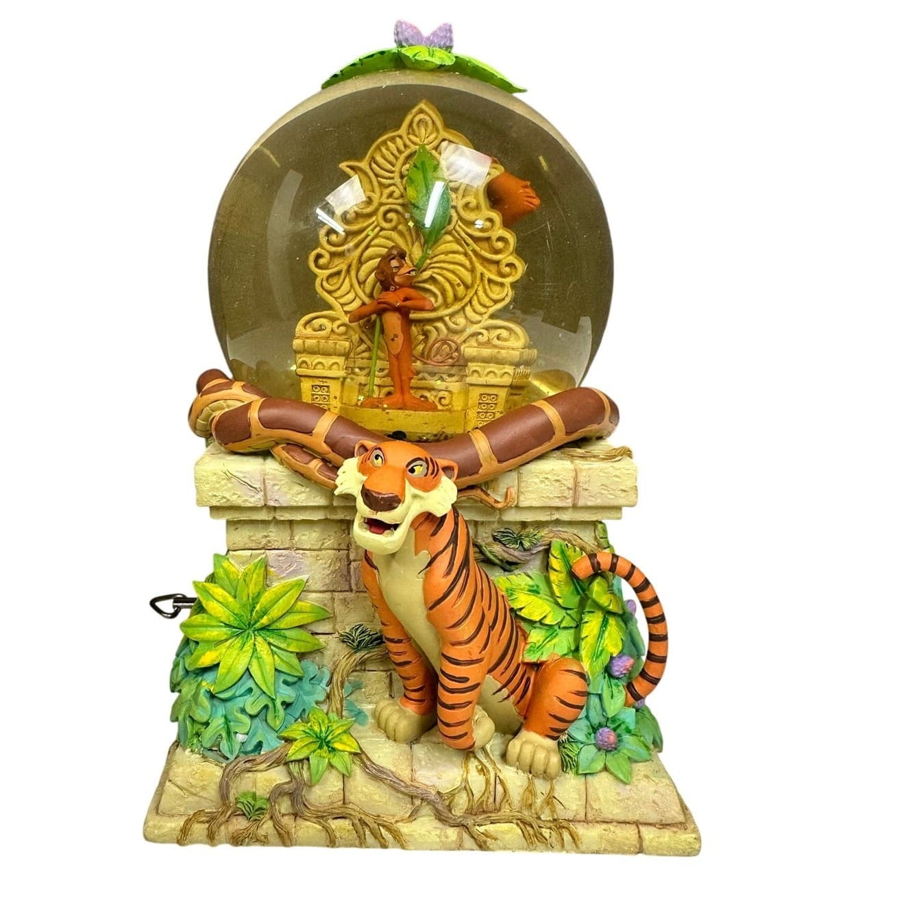 The Jungle Book King Louie Authentic Musical 'The Bare Necessities' Snow Globe - Thumbnail 9