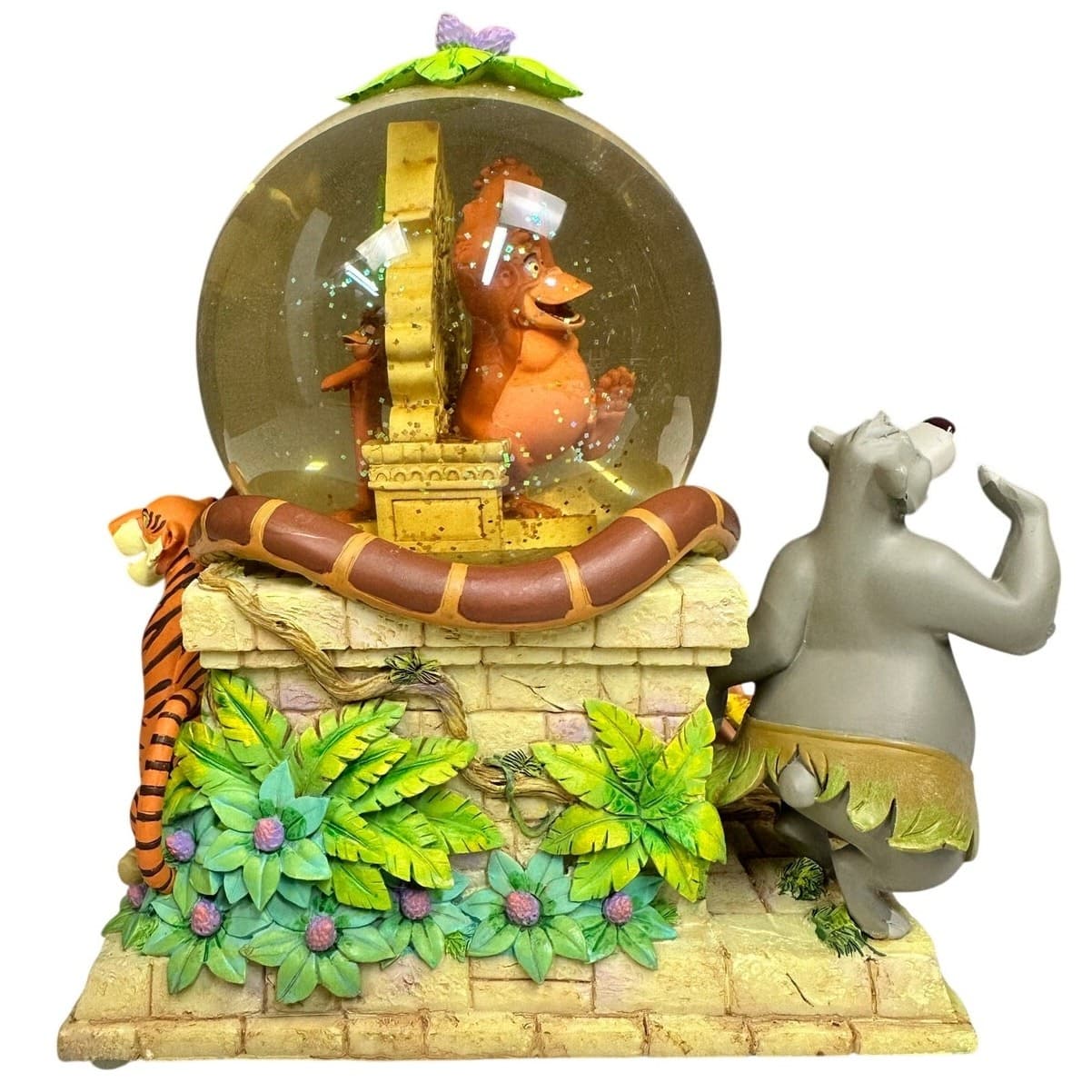 The Jungle Book King Louie Authentic Musical 'The Bare Necessities' Snow Globe - Thumbnail 13
