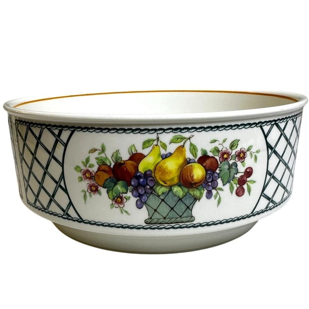 Villeroy & Boch 'Basket' Germany Vitro Porzellan 8.25" Round Serving Bowl - Thumbnail 2