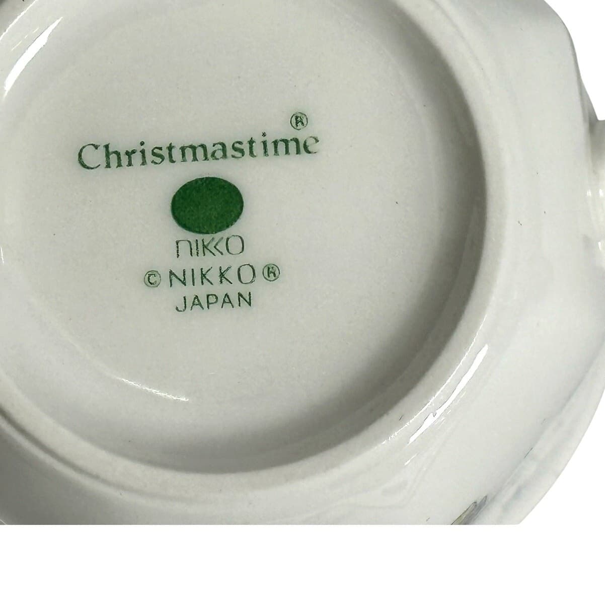 Nikko Japan Christmastime Retired 10 oz Coffee Mugs-Set of Two-Excellent! - Thumbnail 8