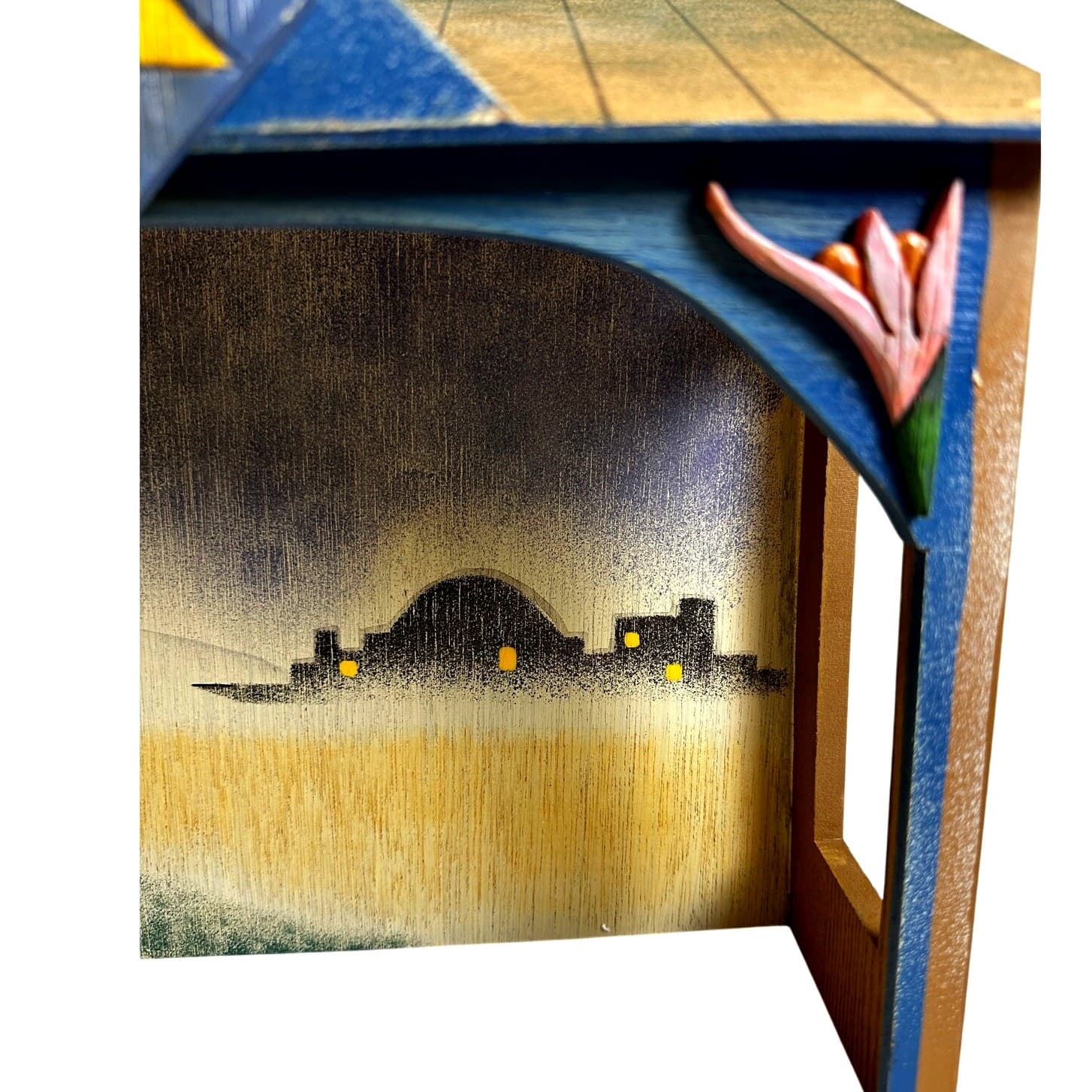 Jim Shore 2003 Heartwood Creek #113258 Nativity Stable Creche - Thumbnail 5
