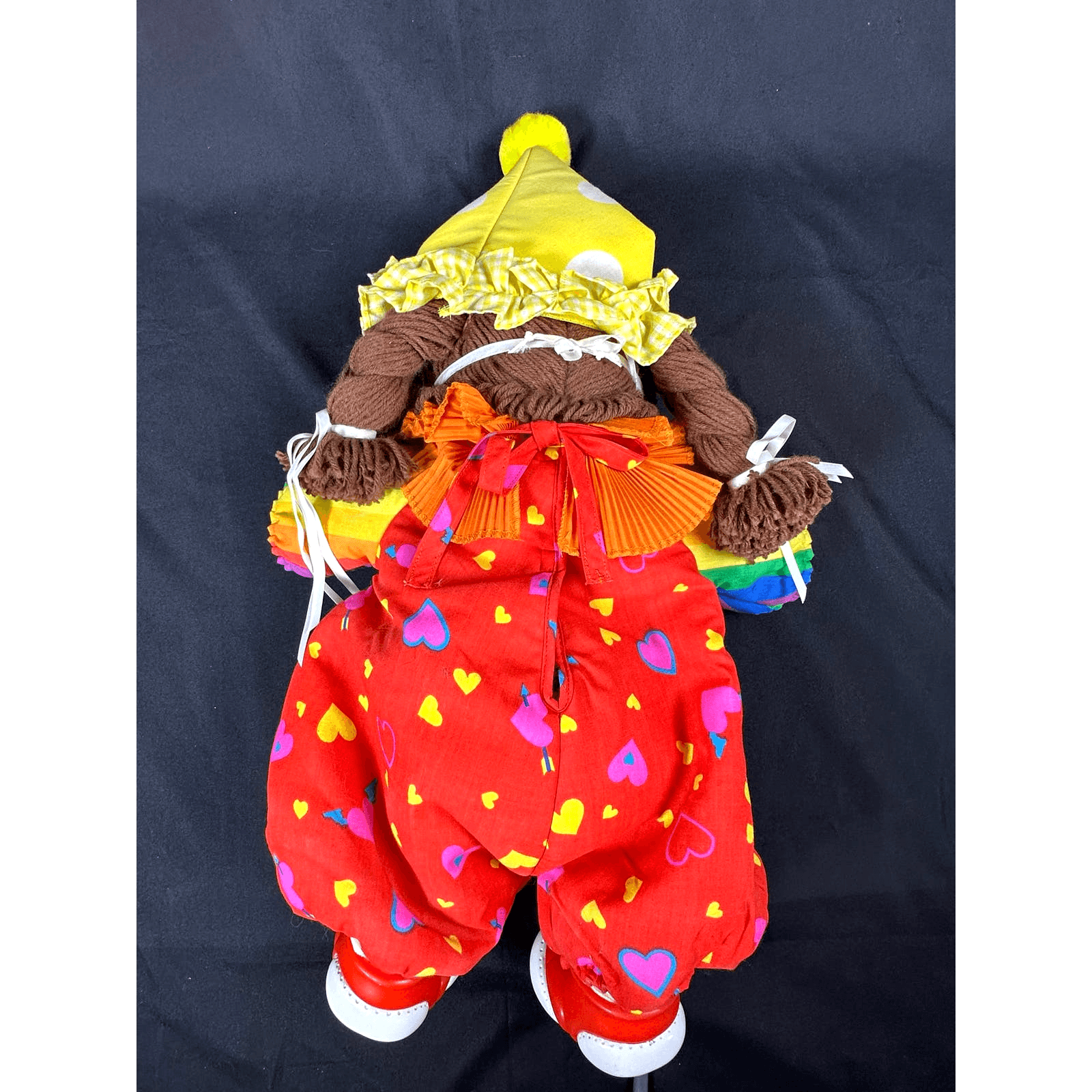 Vintage 1986 Xavier Roberts Cabbage Patch Doll with Clown Costume - Thumbnail 8